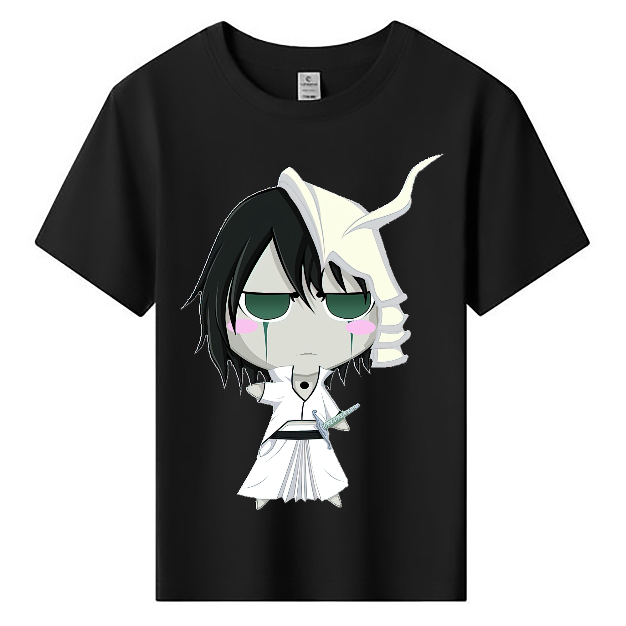 （画像用） ブリーチ ウルキオラ·シファー BLEACH Ulquiorra cifer 綿100％キッズTシャツ（フロントプリント）