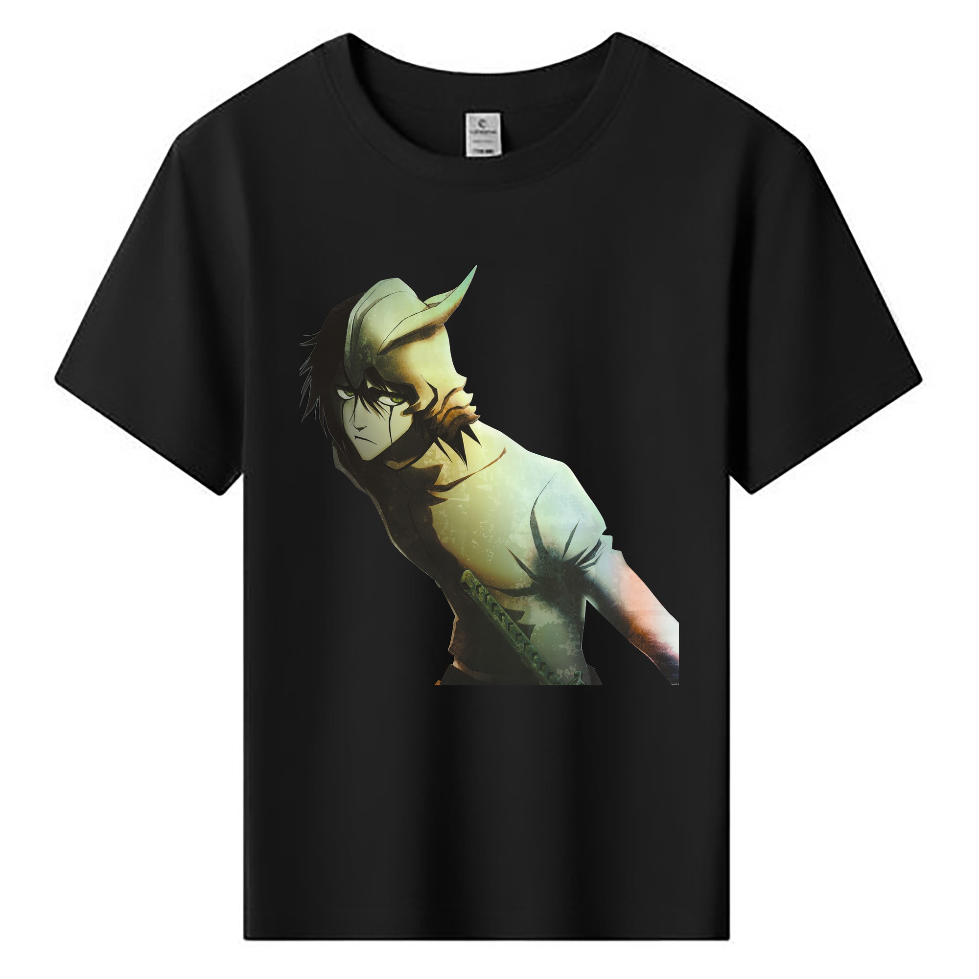 （画像用） ブリーチ ウルキオラ·シファー BLEACH Ulquiorra cifer 綿100％キッズTシャツ（フロントプリント）