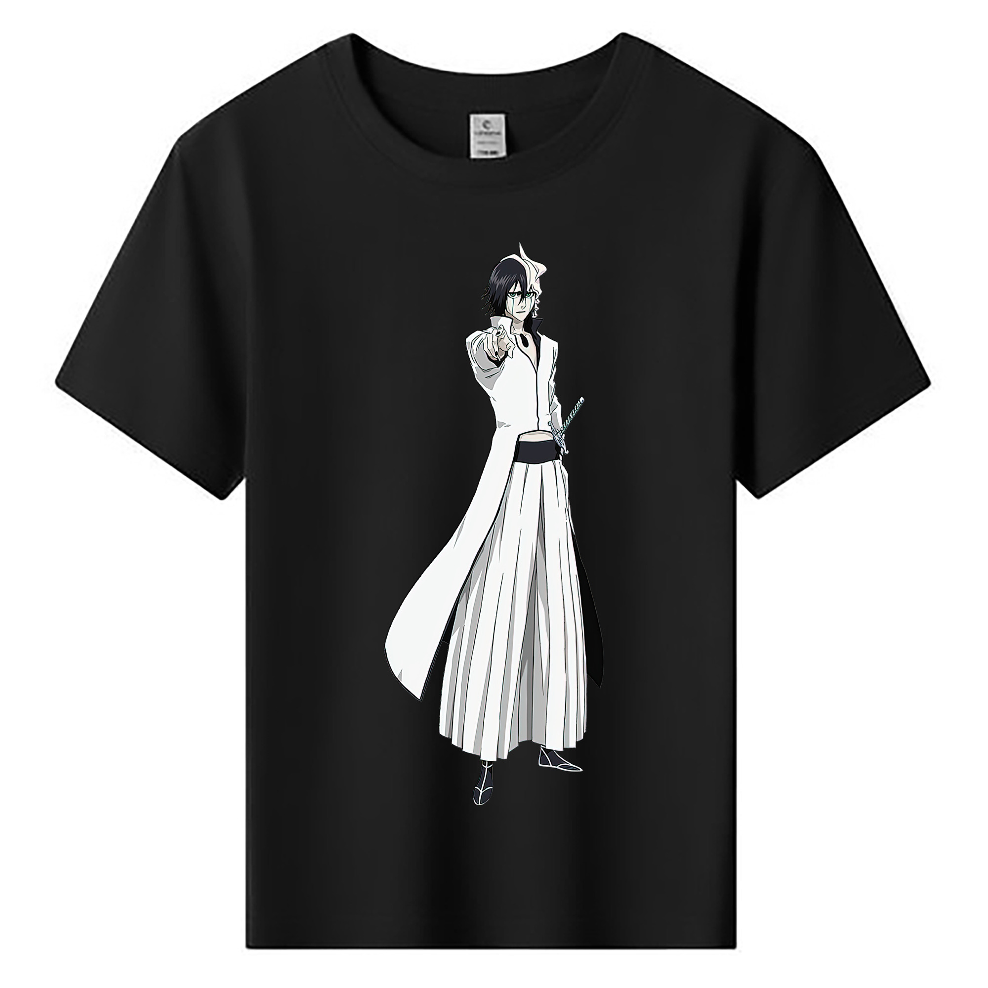 （画像用） ブリーチ ウルキオラ·シファー BLEACH Ulquiorra cifer 綿100％キッズTシャツ（フロントプリント）