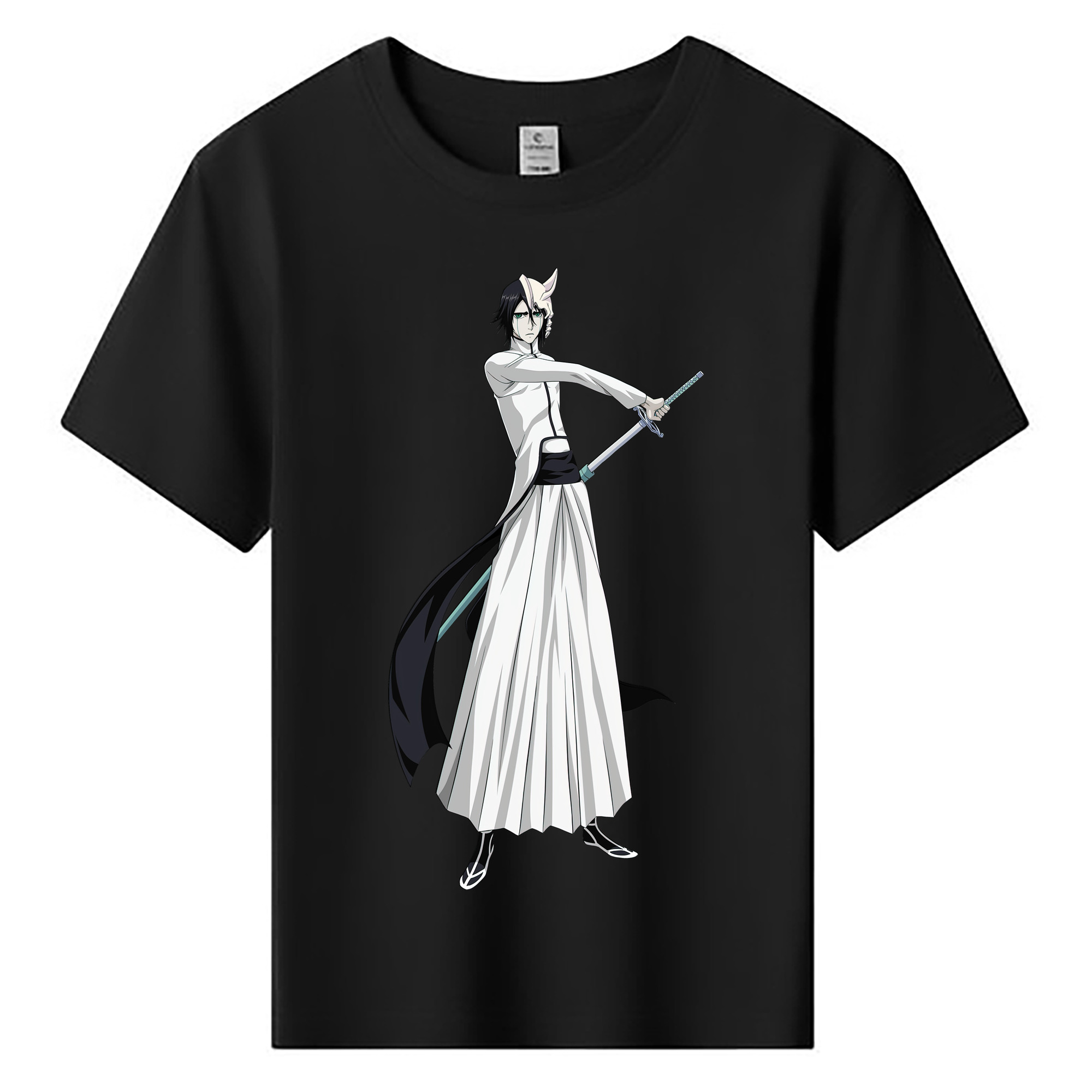 （画像用） ブリーチ ウルキオラ·シファー BLEACH Ulquiorra cifer 綿100％キッズTシャツ（フロントプリント）