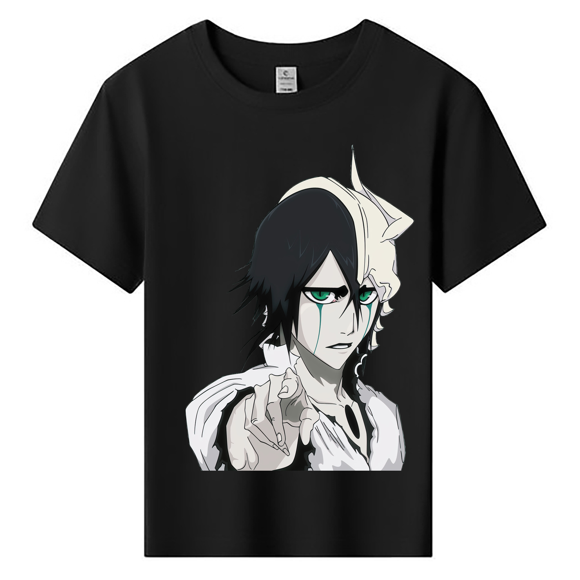 （画像用） ブリーチ ウルキオラ·シファー BLEACH Ulquiorra cifer 綿100％キッズTシャツ（フロントプリント）