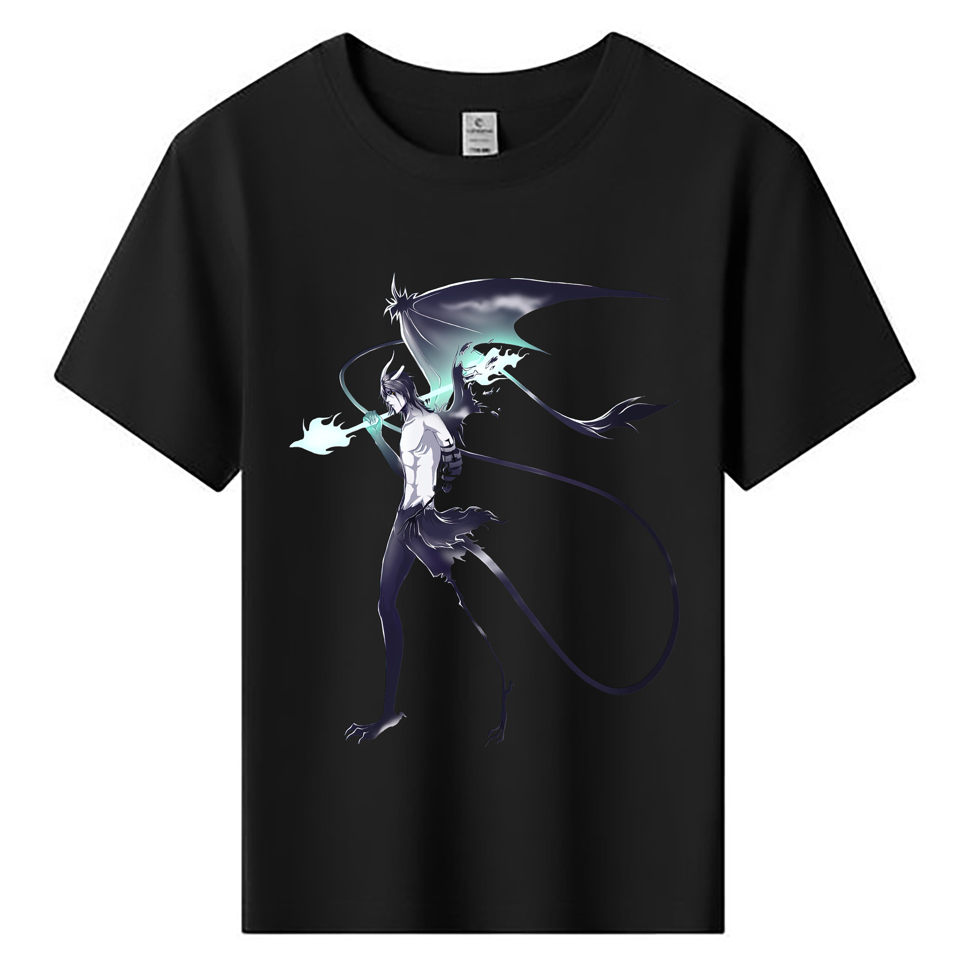 （画像用） ブリーチ ウルキオラ·シファー BLEACH Ulquiorra cifer 綿100％キッズTシャツ（フロントプリント）