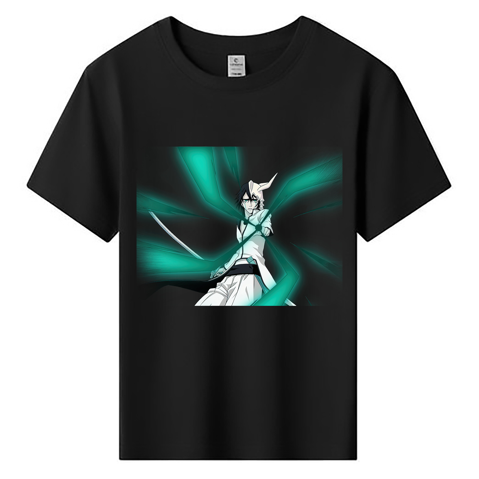 （画像用） ブリーチ ウルキオラ·シファー BLEACH Ulquiorra cifer 綿100％キッズTシャツ（フロントプリント）