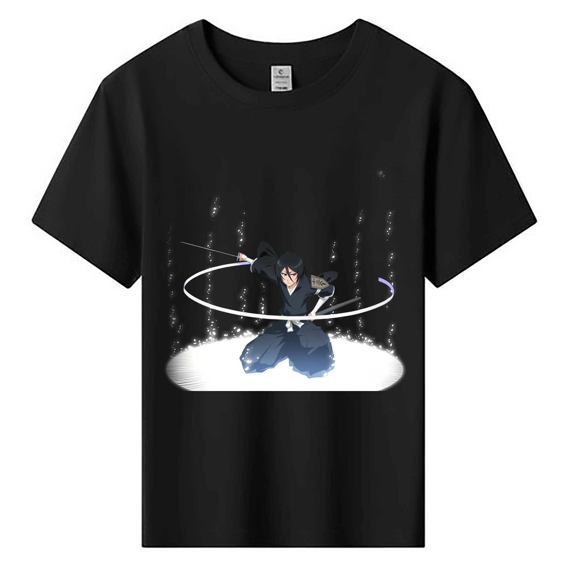 （画像用） ブリーチ 朽木ルキア BLEACH Kuchiki Rukia 綿100％キッズTシャツ（フロントプリント）