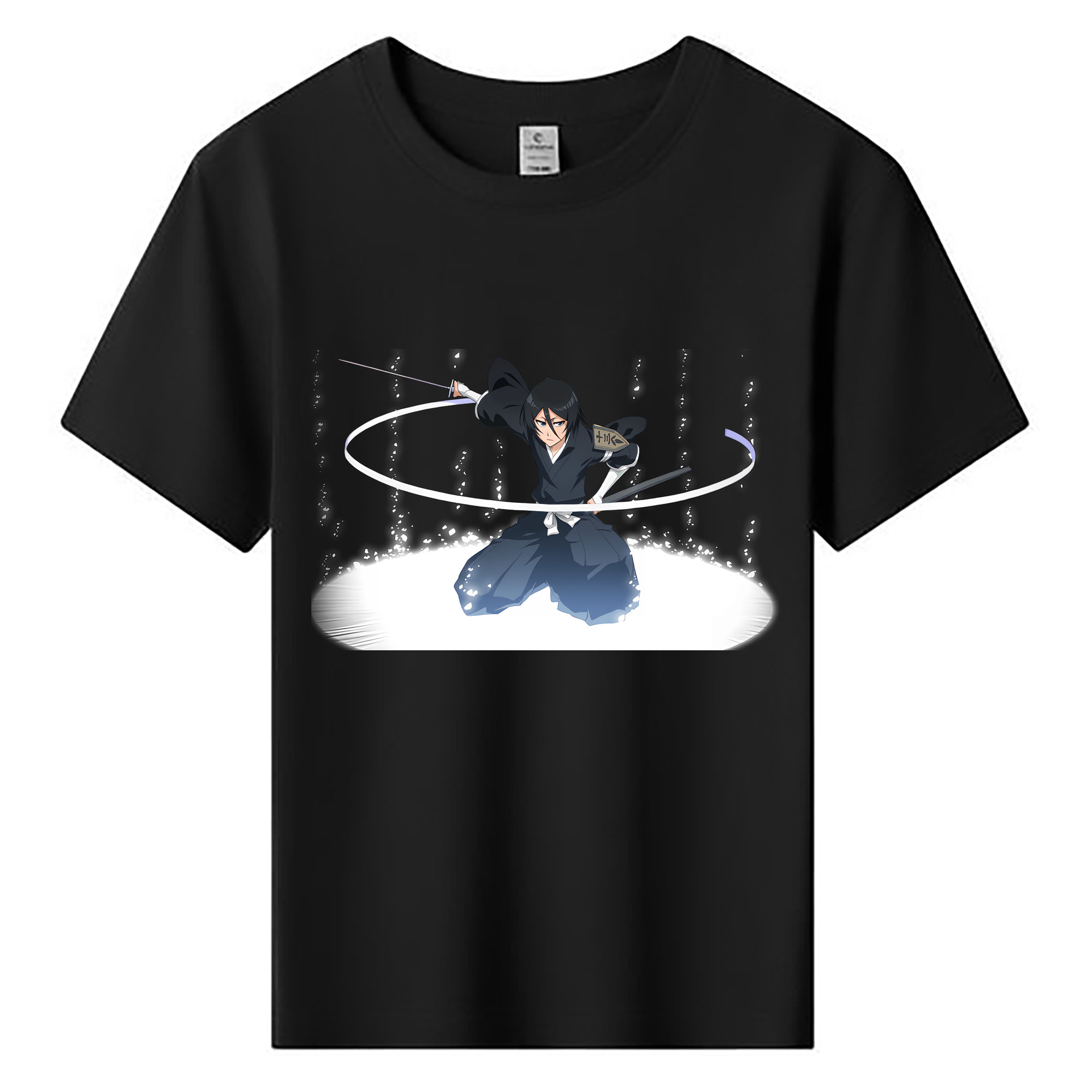 （画像用） ブリーチ 朽木ルキア BLEACH Kuchiki Rukia 綿100％キッズTシャツ（フロントプリント）