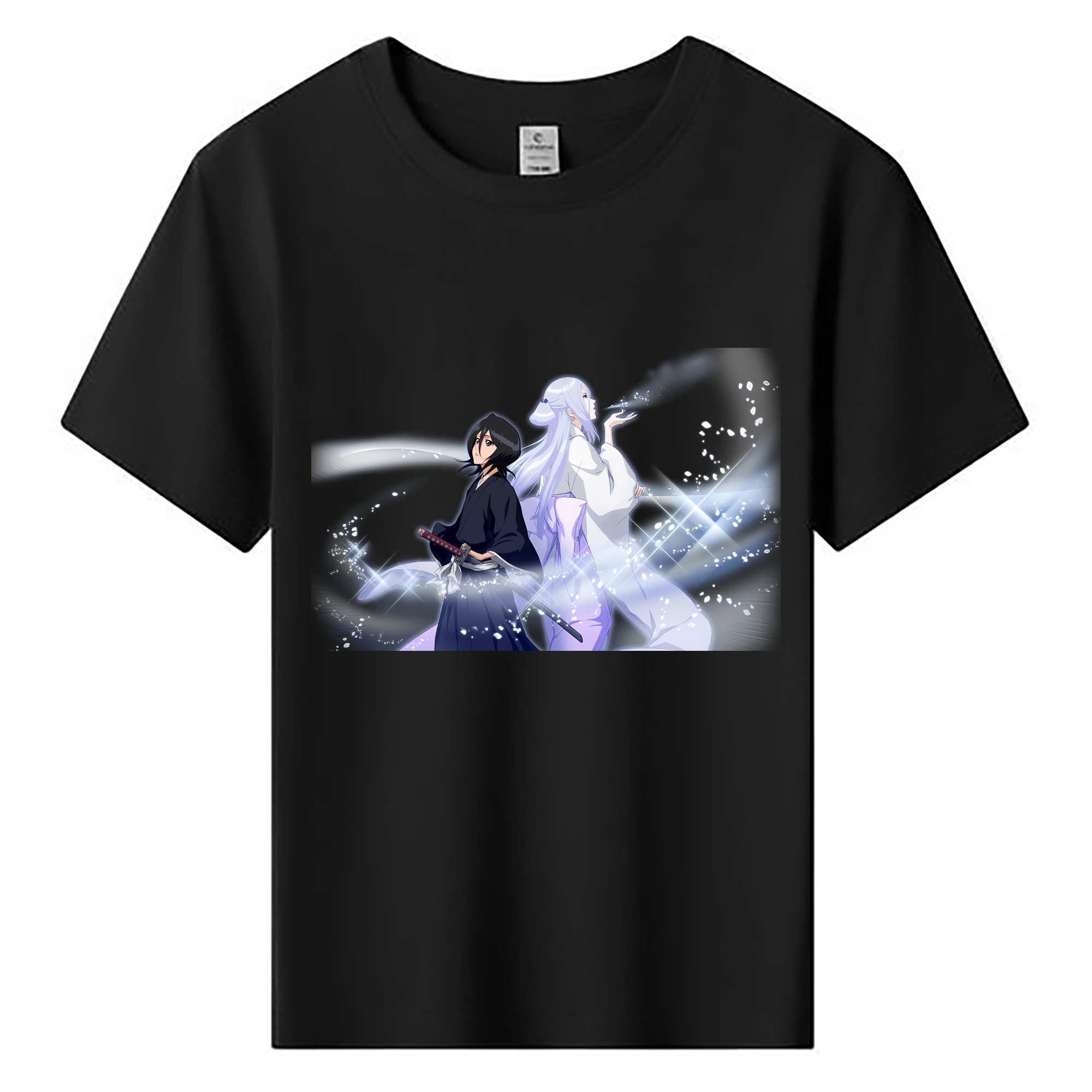 （画像用） ブリーチ 朽木ルキア BLEACH Kuchiki Rukia 綿100％キッズTシャツ（フロントプリント）