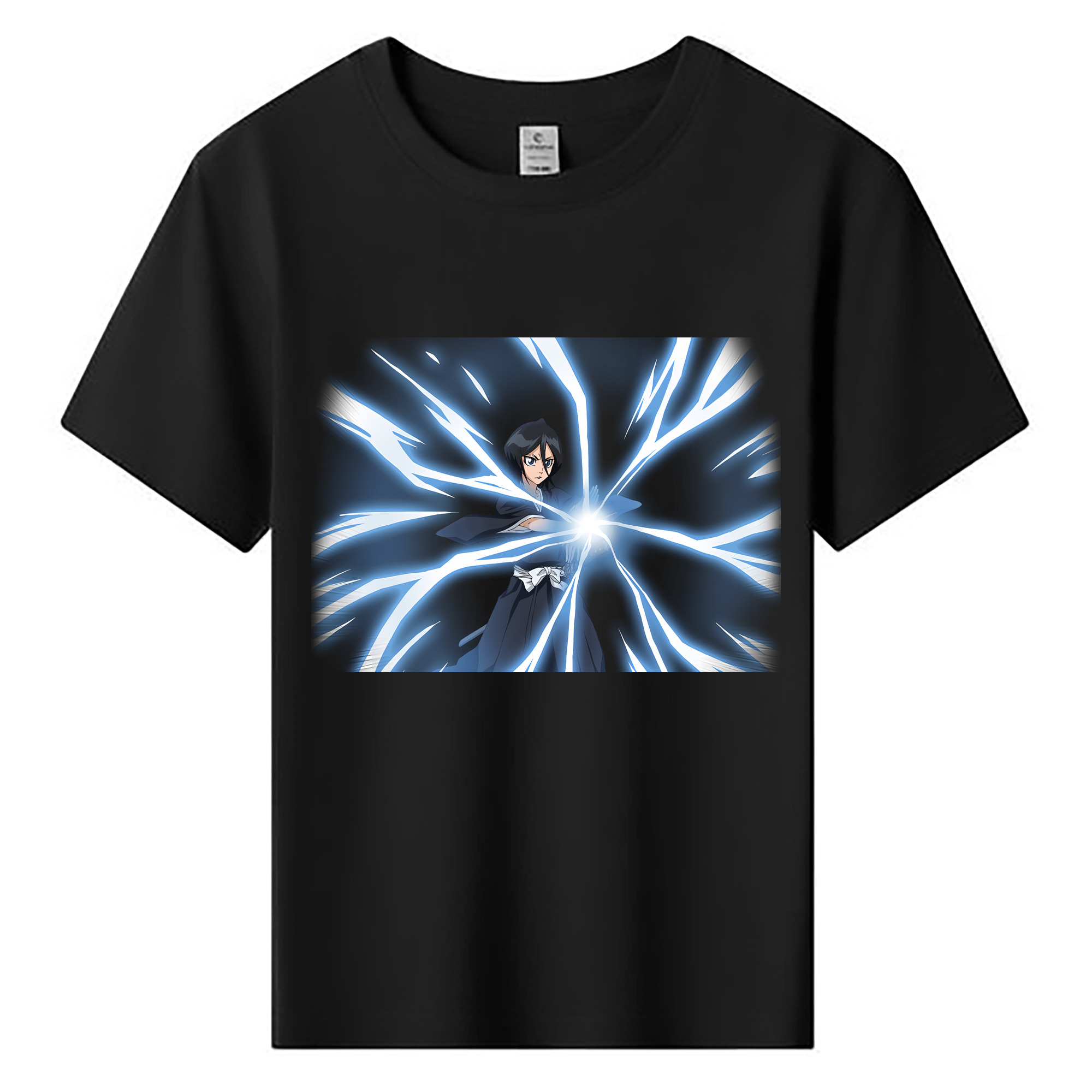 （画像用） ブリーチ 朽木ルキア BLEACH Kuchiki Rukia 綿100％キッズTシャツ（フロントプリント）