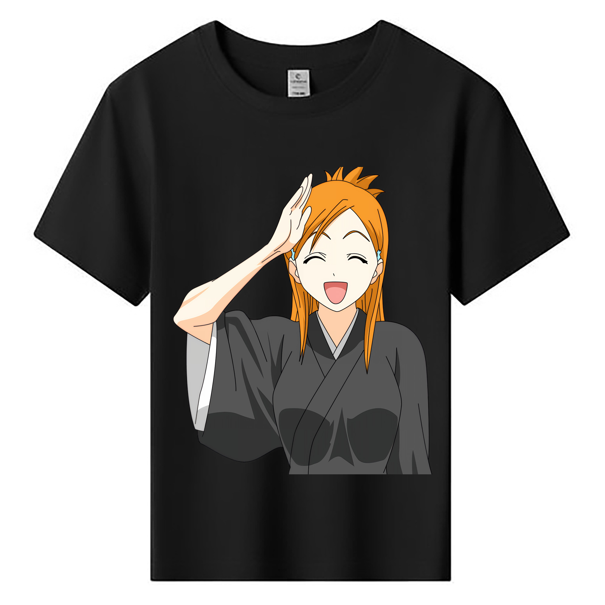 （画像用） ブリーチ 井上織姫（いのうえおりひめ） BLEACH Inoue Orihime 綿100％キッズTシャツ（フロントプリント）