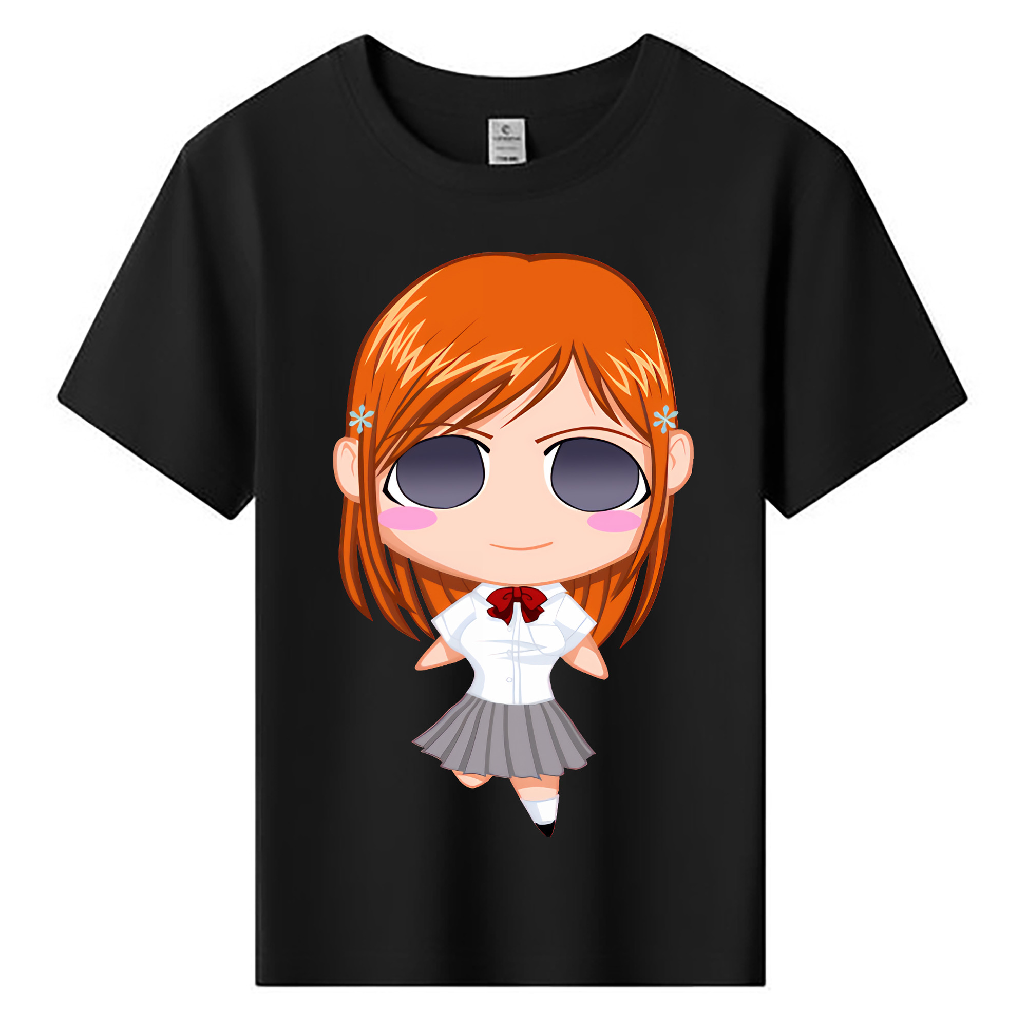 （画像用） ブリーチ 井上織姫（いのうえおりひめ） BLEACH Inoue Orihime 綿100％キッズTシャツ（フロントプリント）