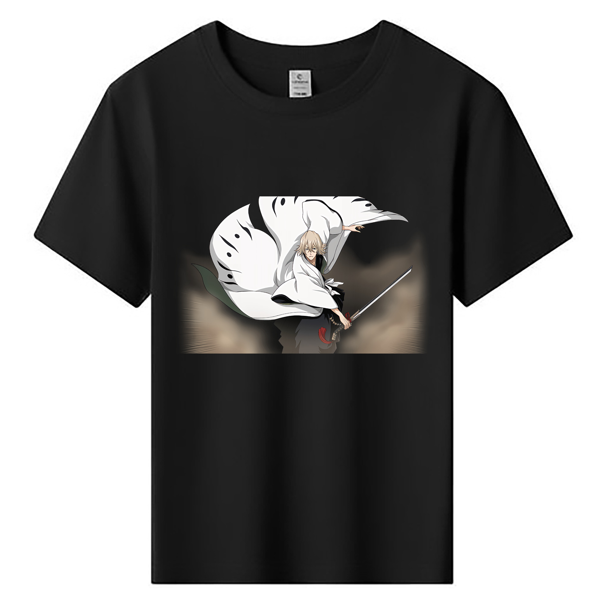 （画像用） "ブリーチ 浦原 喜助（うらはら きすけ） BLEACH Urahara Kisuke " 綿100％キッズTシャツ（フロントプリント）