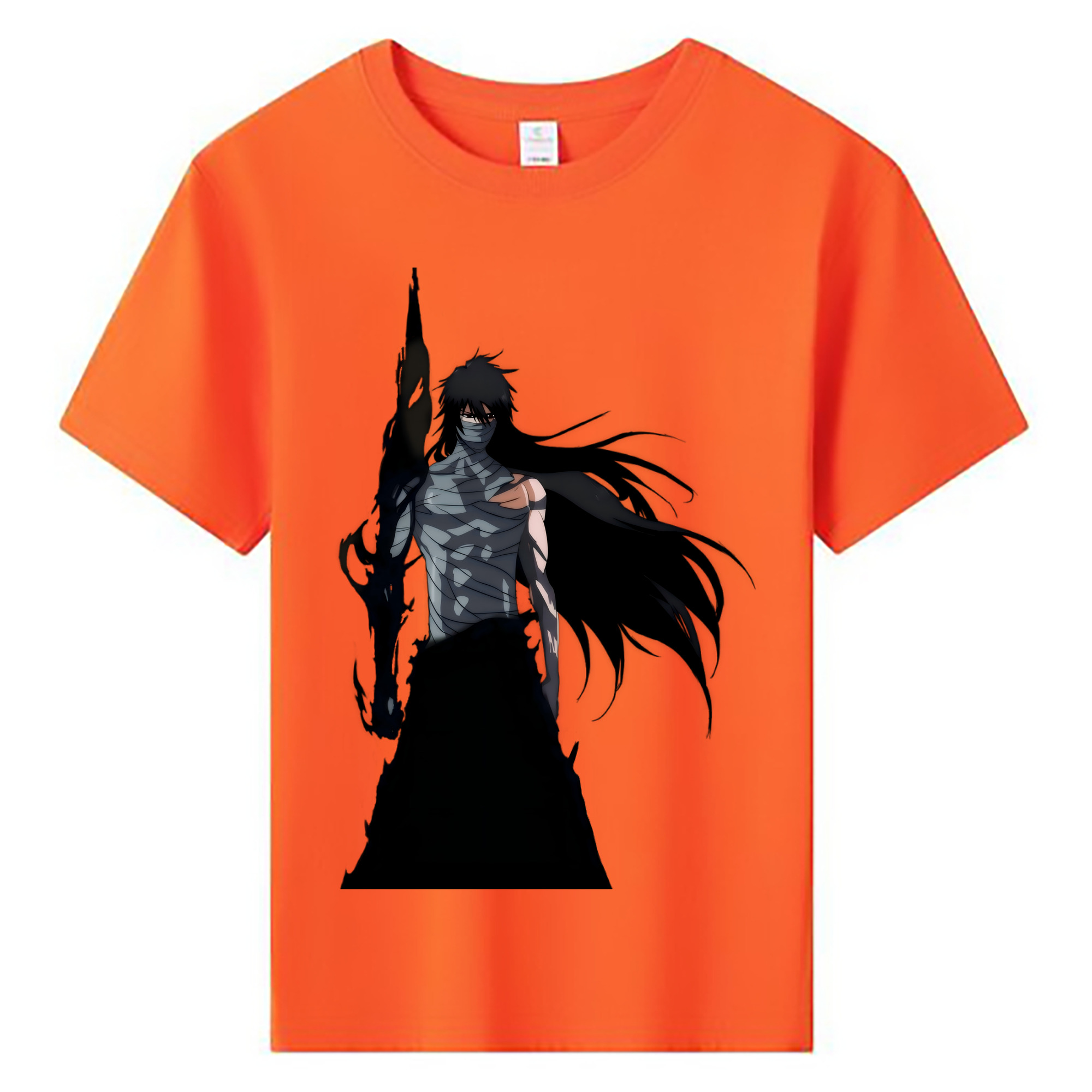 （画像用） ブリーチ 黒崎一護（くろさき いちご）BLEACH Kurosaki Ichigo 綿100％キッズTシャツ（フロントプリント）