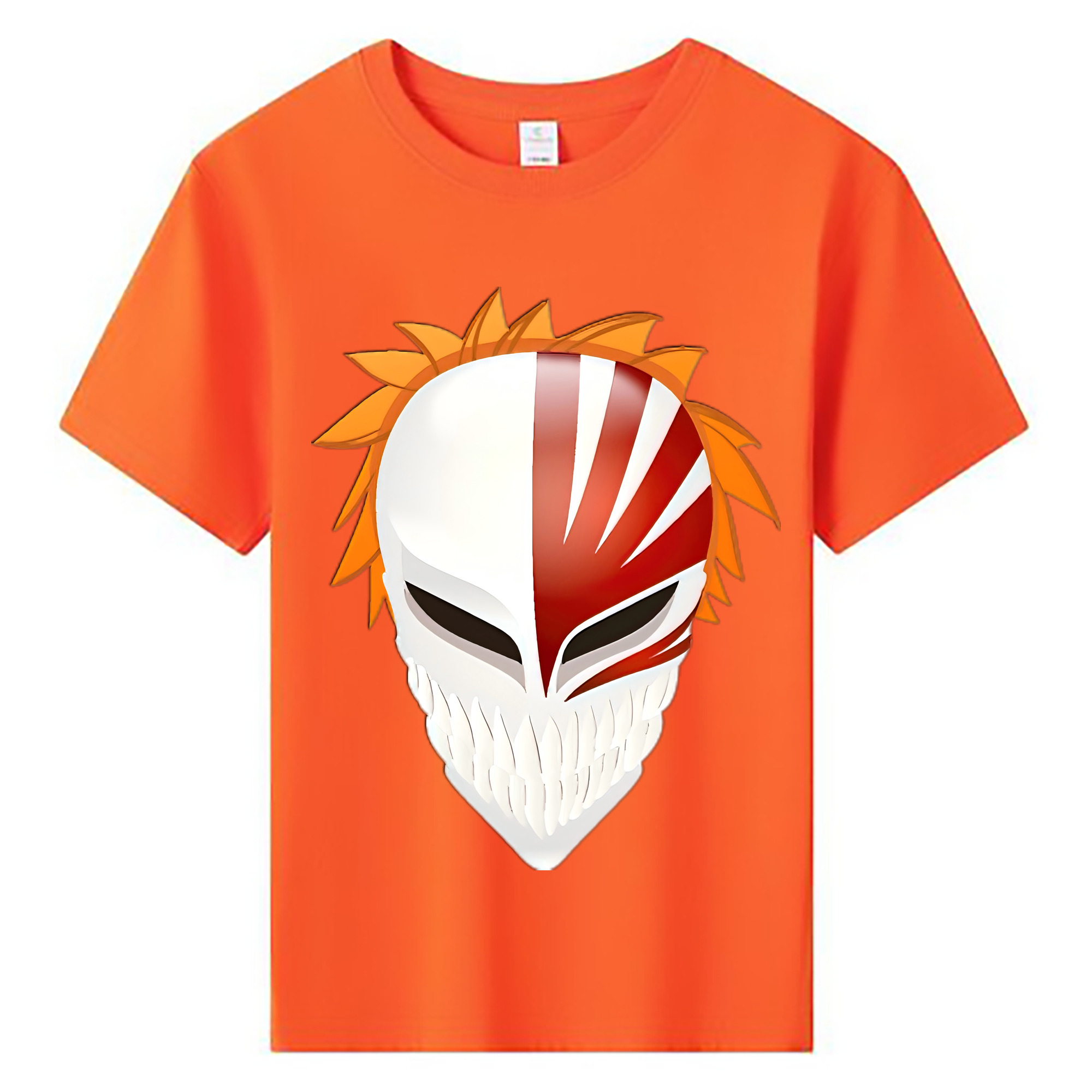 （画像用） ブリーチ 黒崎一護（くろさき いちご）BLEACH Kurosaki Ichigo 綿100％キッズTシャツ（フロントプリント）
