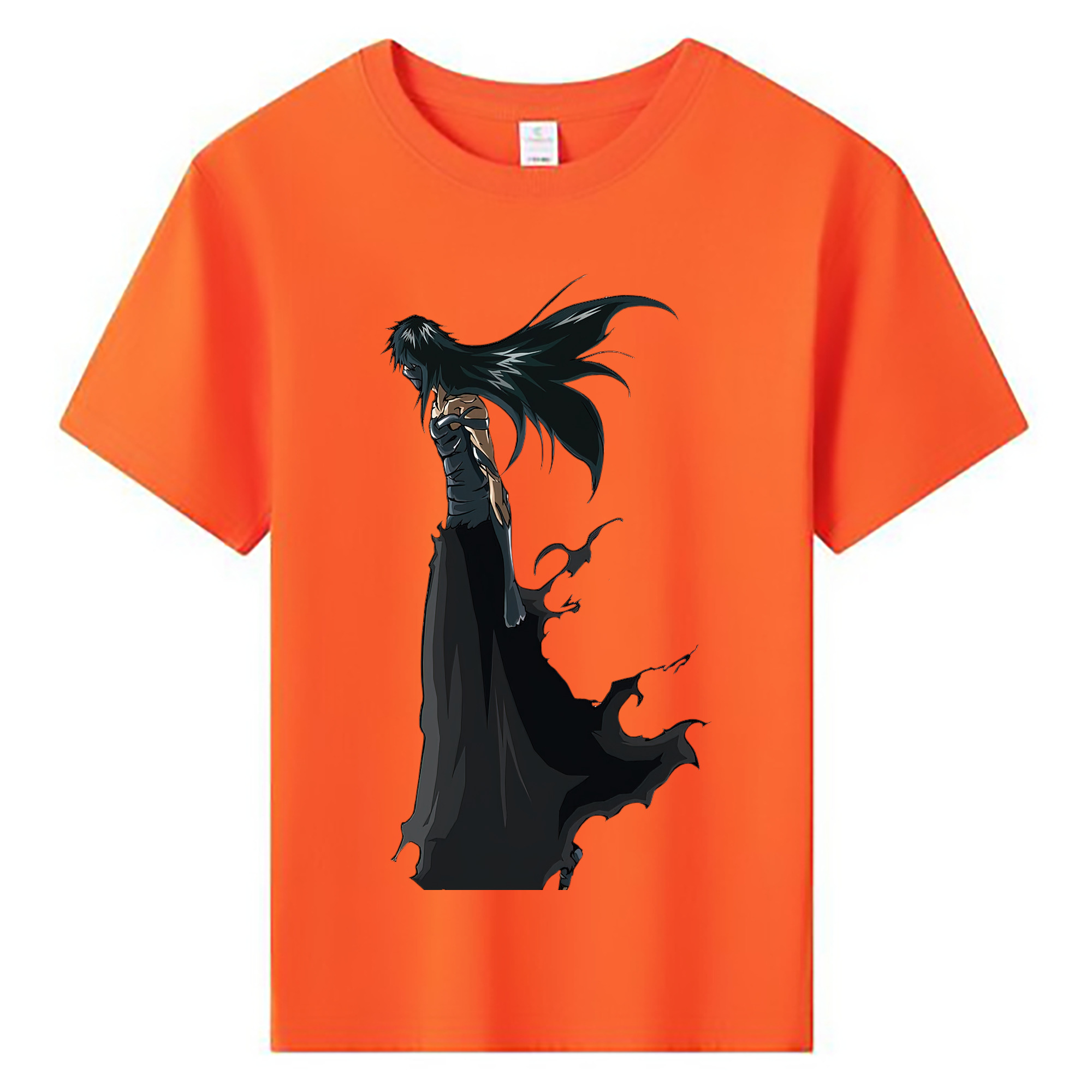 （画像用） ブリーチ 黒崎一護（くろさき いちご）BLEACH Kurosaki Ichigo 綿100％キッズTシャツ（フロントプリント）