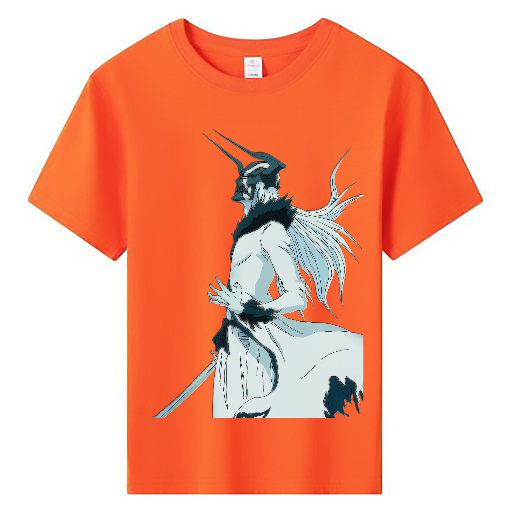 （画像用） ブリーチ 黒崎一護（くろさき いちご）BLEACH Kurosaki Ichigo 綿100％キッズTシャツ（フロントプリント）