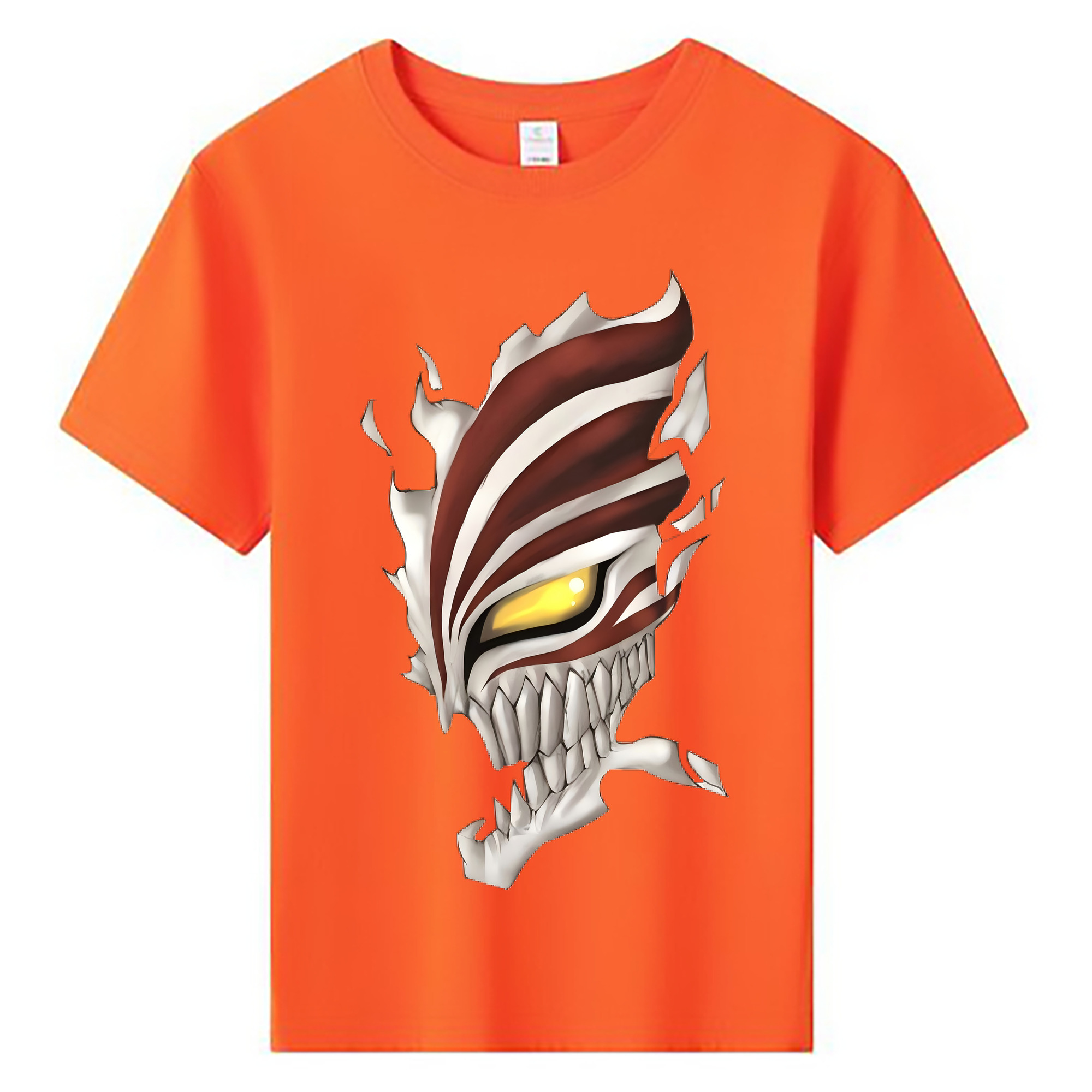 （画像用） ブリーチ 黒崎一護（くろさき いちご）BLEACH Kurosaki Ichigo 綿100％キッズTシャツ（フロントプリント）