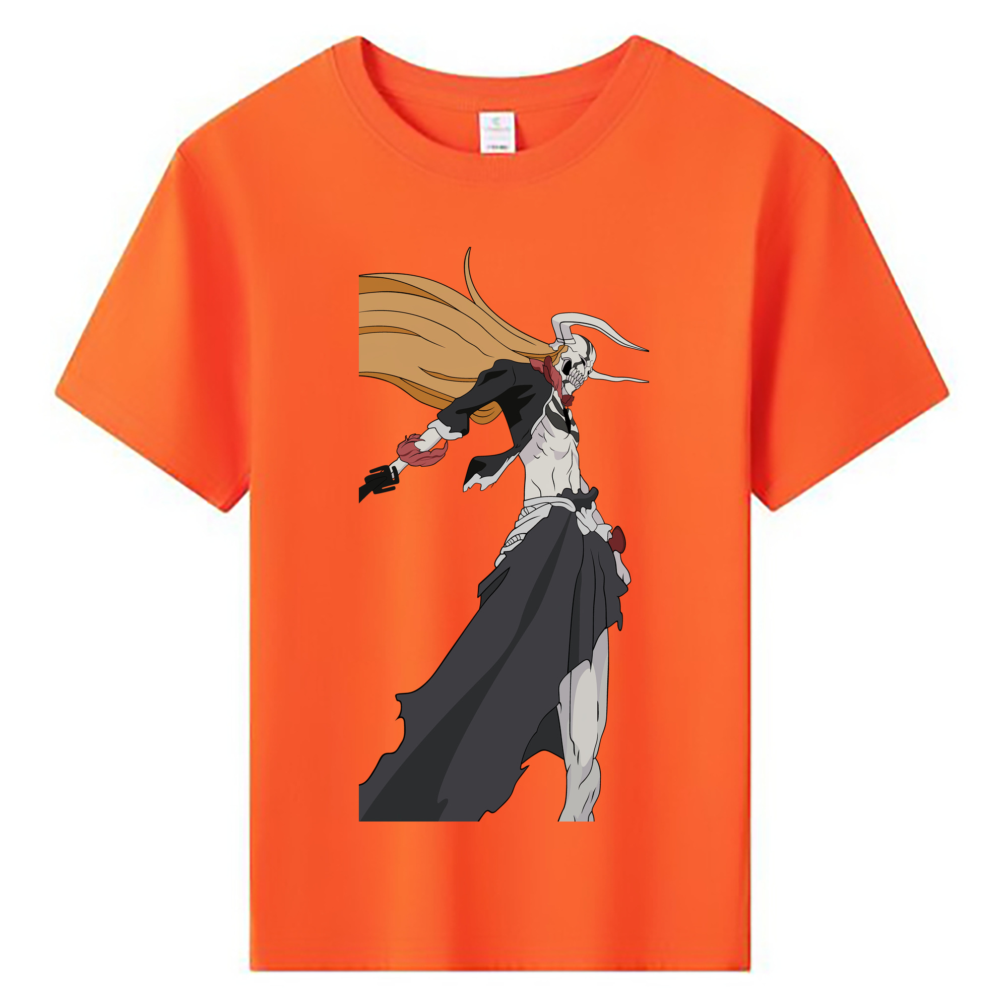 （画像用） ブリーチ 黒崎一護（くろさき いちご）BLEACH Kurosaki Ichigo 綿100％キッズTシャツ（フロントプリント）