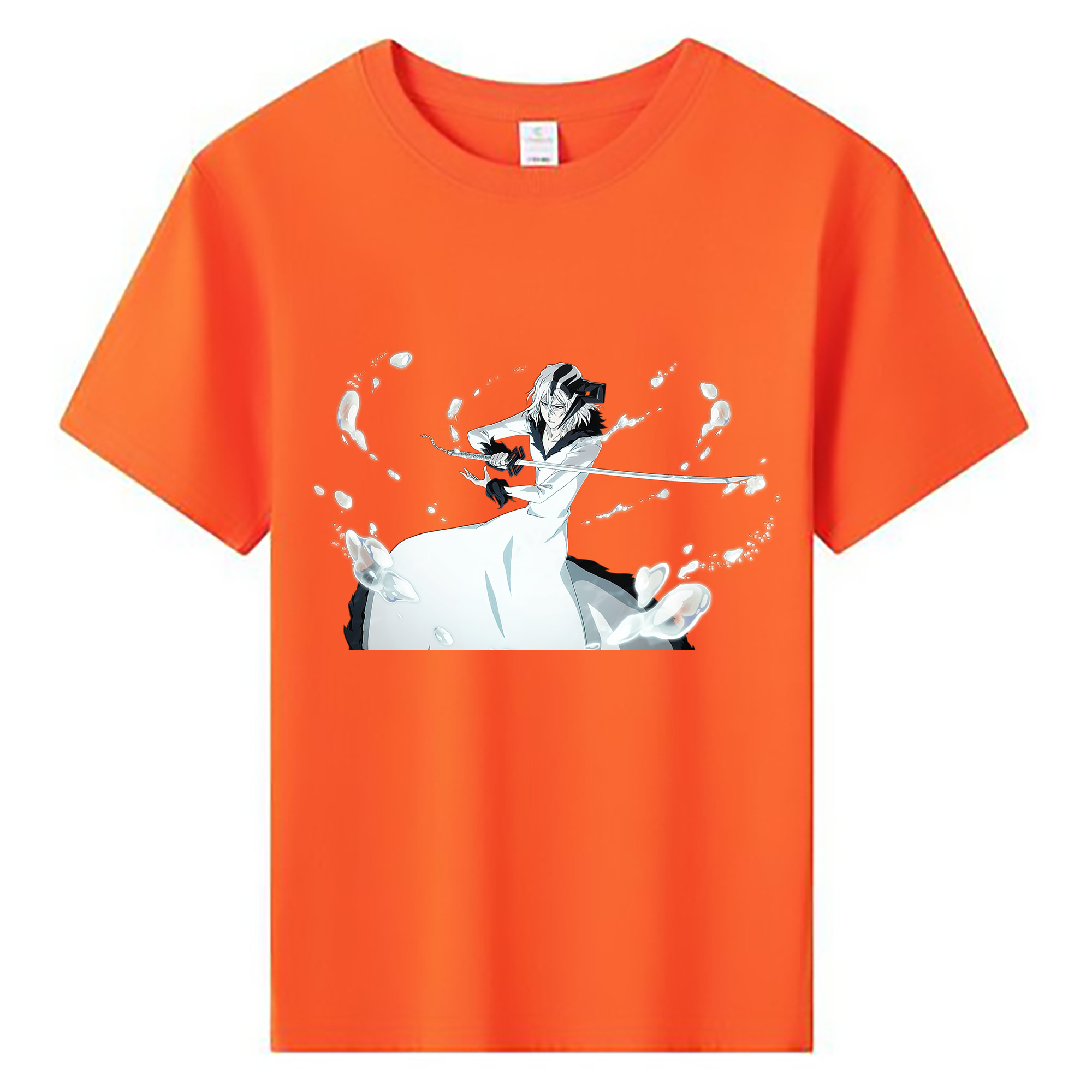 （画像用） ブリーチ 黒崎一護（くろさき いちご）BLEACH Kurosaki Ichigo 綿100％キッズTシャツ（フロントプリント）