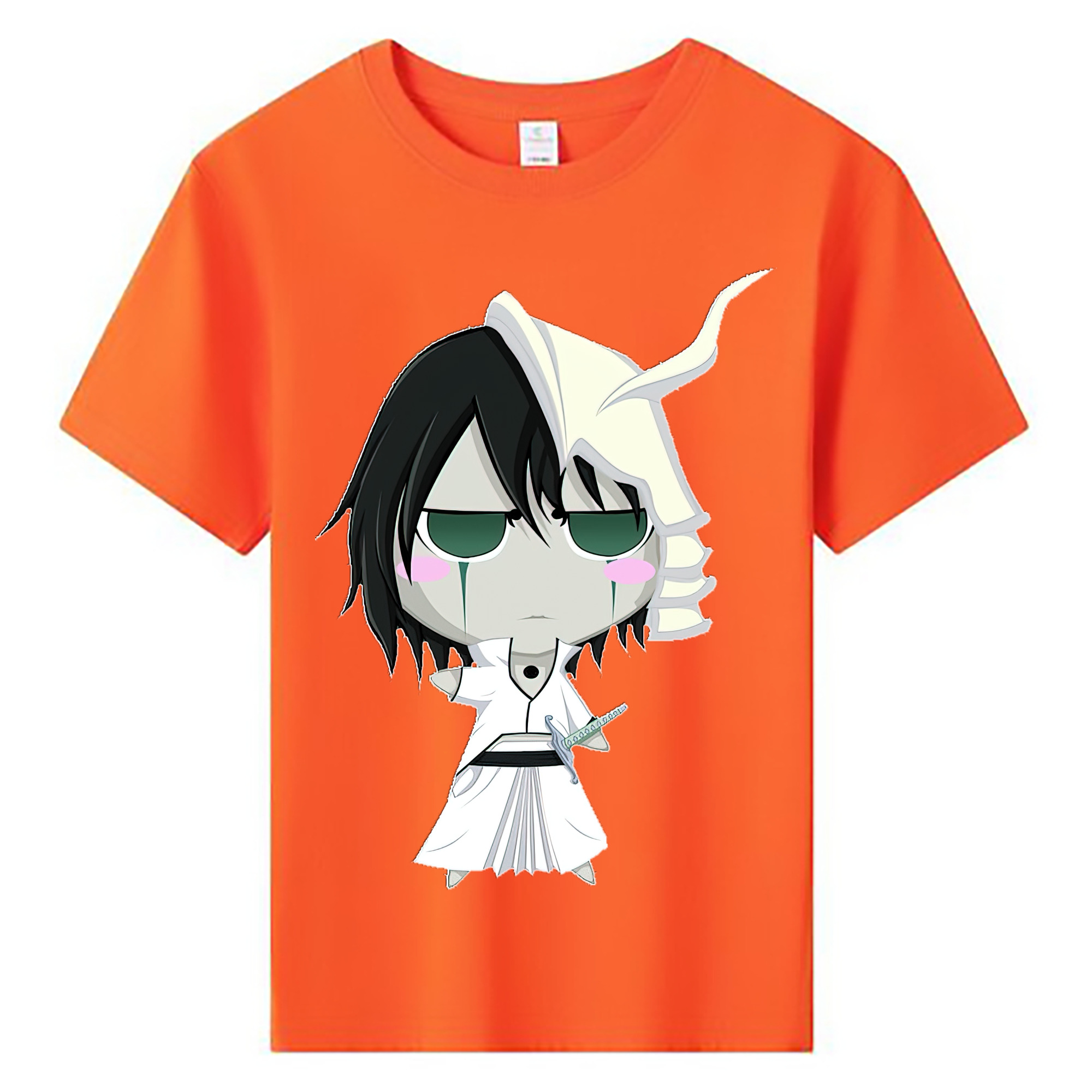 （画像用） ブリーチ ウルキオラ·シファー BLEACH Ulquiorra cifer 綿100％キッズTシャツ（フロントプリント）
