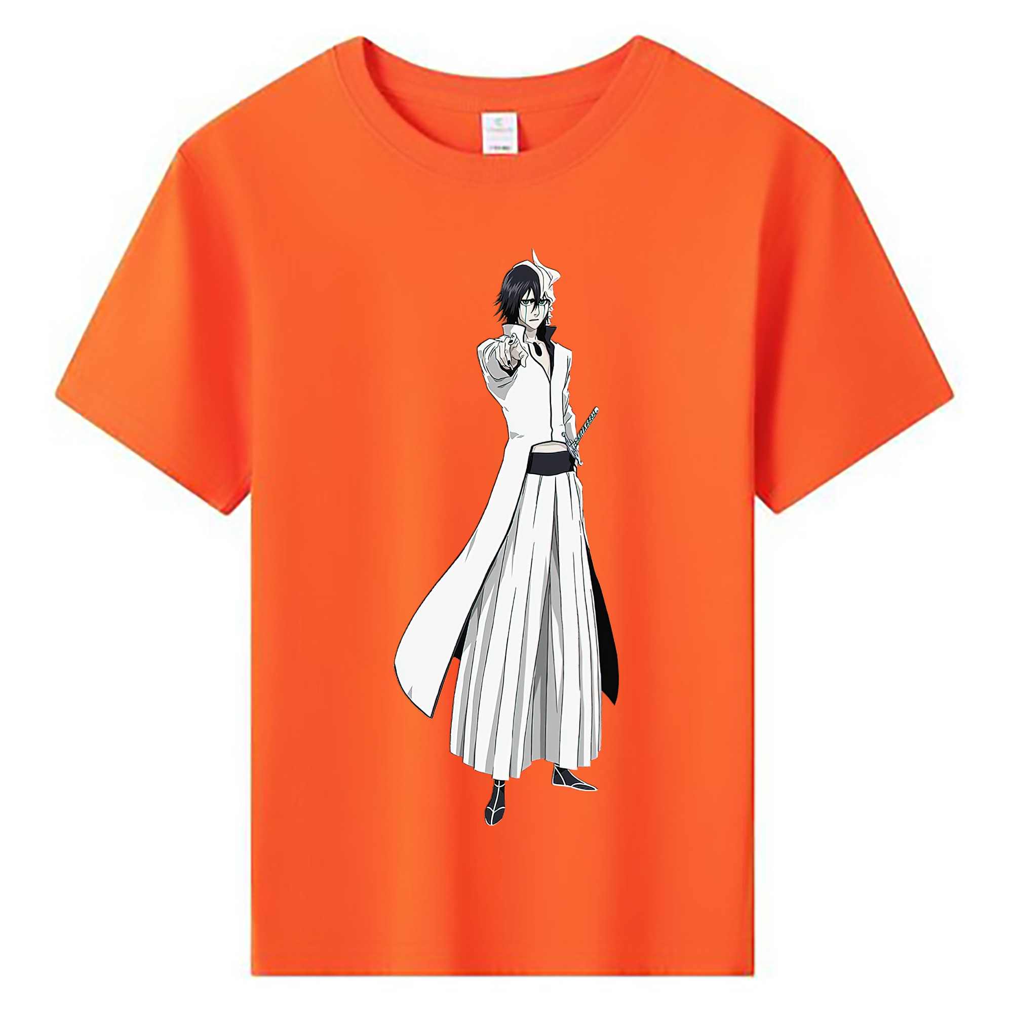 （画像用） ブリーチ ウルキオラ·シファー BLEACH Ulquiorra cifer 綿100％キッズTシャツ（フロントプリント）