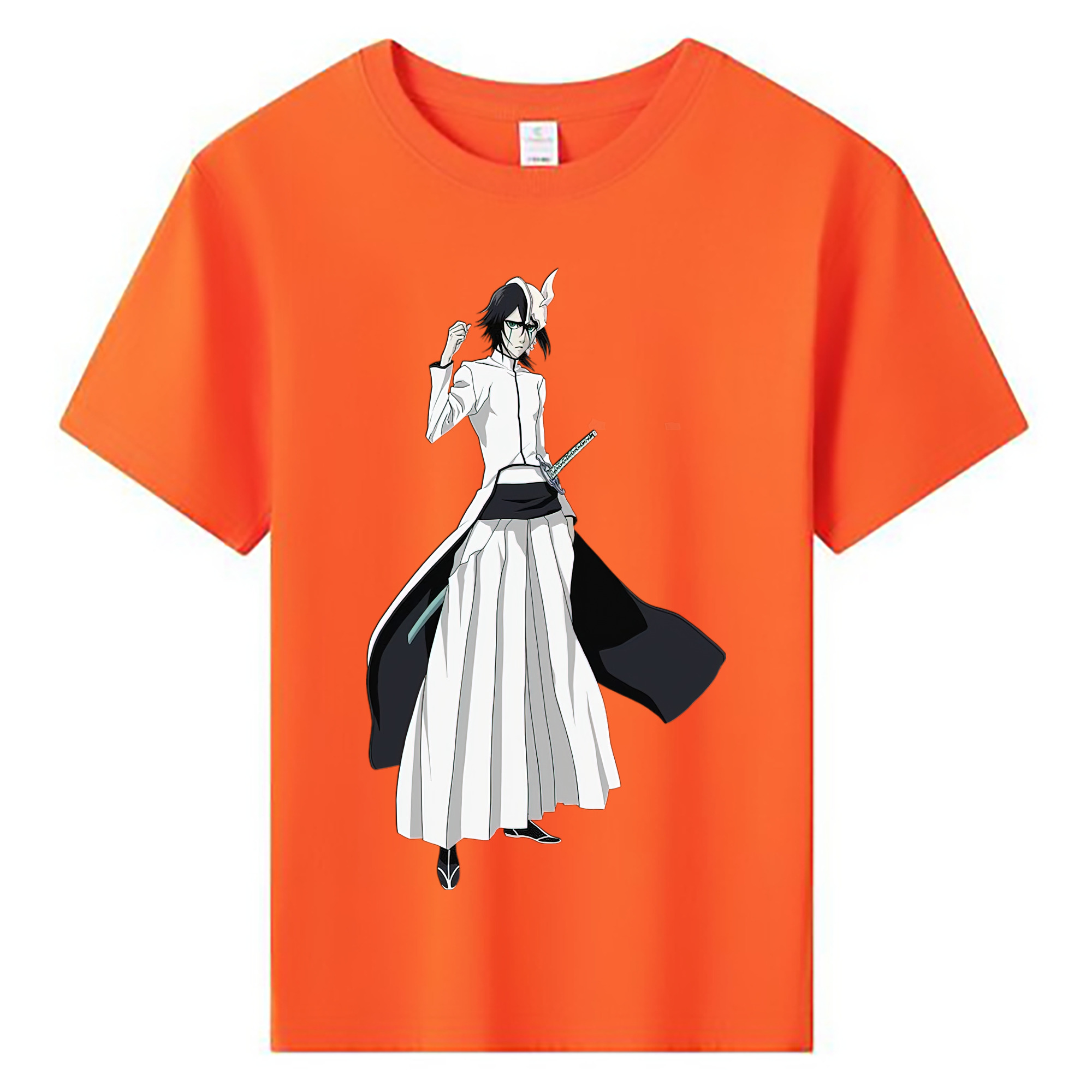 （画像用） ブリーチ ウルキオラ·シファー BLEACH Ulquiorra cifer 綿100％キッズTシャツ（フロントプリント）