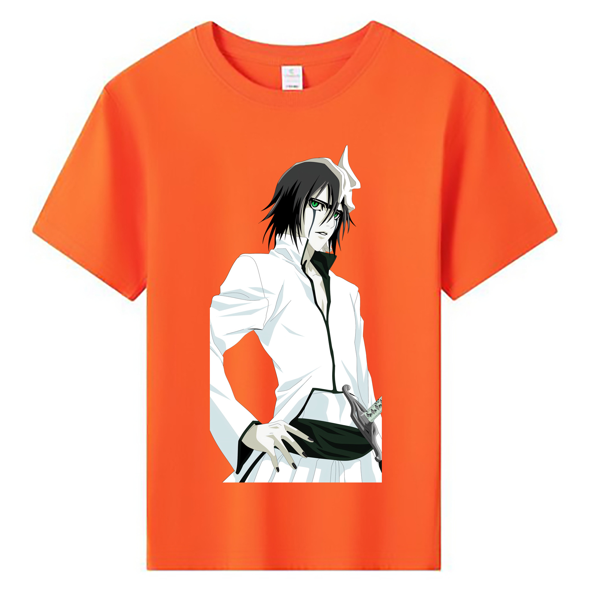 （画像用） ブリーチ ウルキオラ·シファー BLEACH Ulquiorra cifer 綿100％キッズTシャツ（フロントプリント）