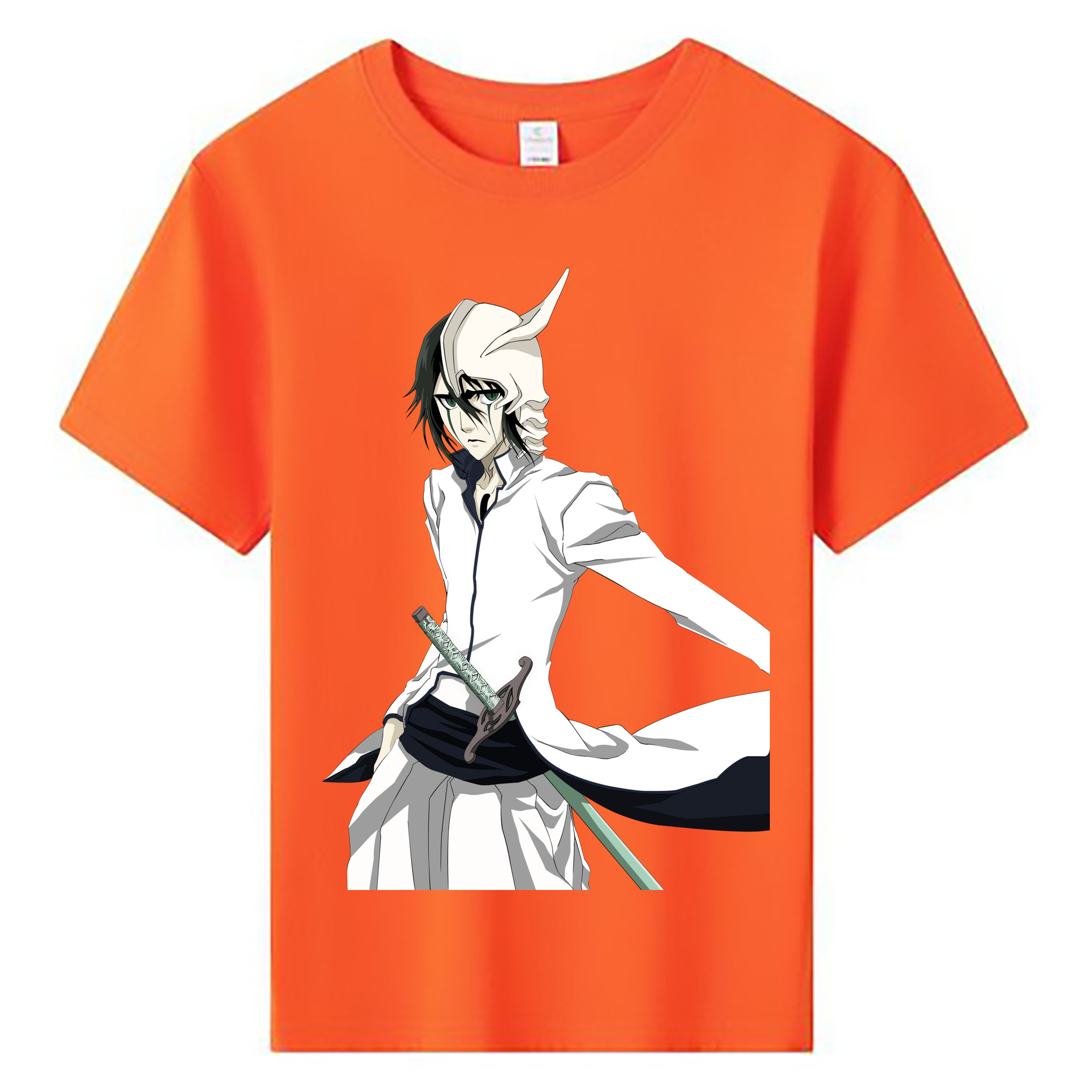 （画像用） ブリーチ ウルキオラ·シファー BLEACH Ulquiorra cifer 綿100％キッズTシャツ（フロントプリント）