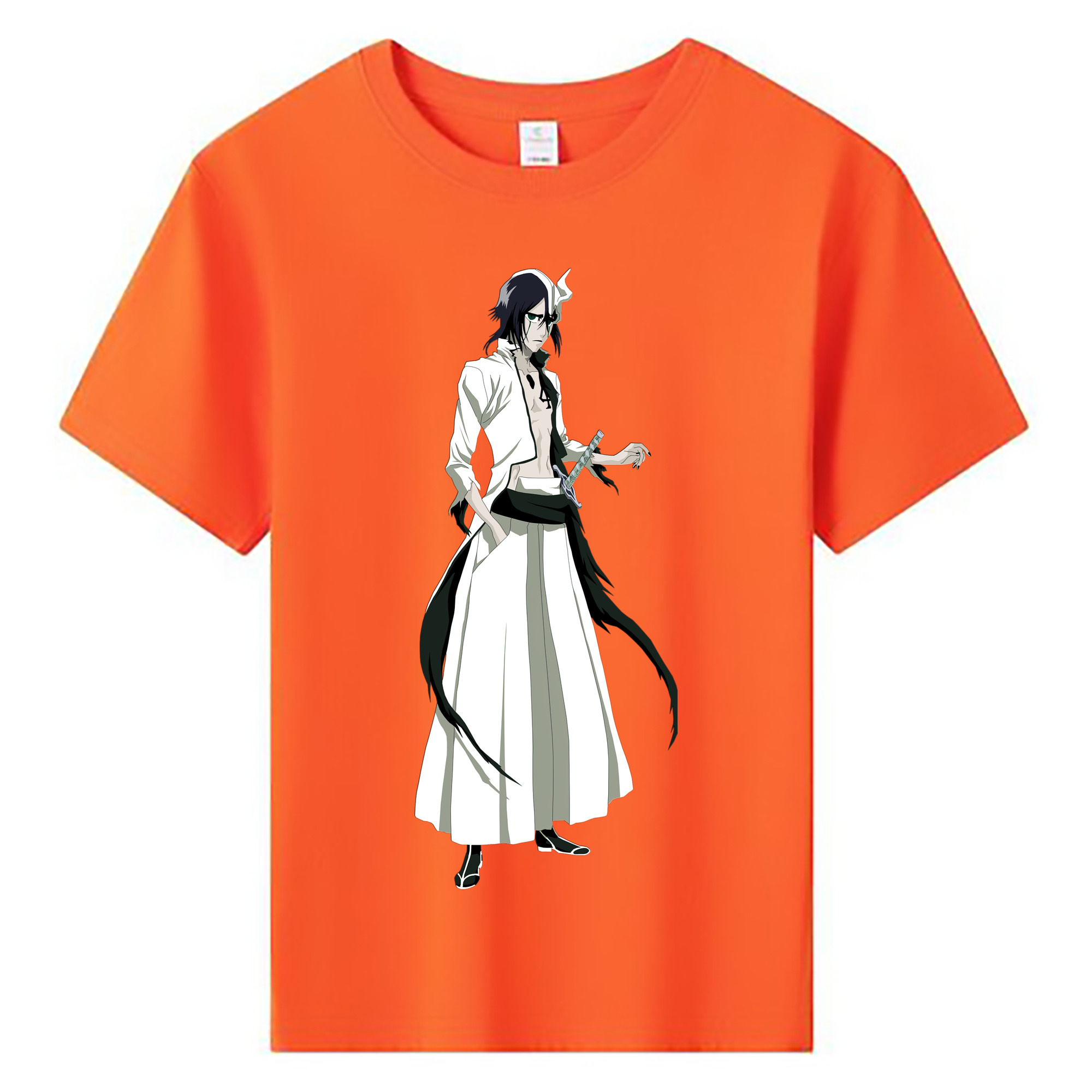 （画像用） ブリーチ ウルキオラ·シファー BLEACH Ulquiorra cifer 綿100％キッズTシャツ（フロントプリント）
