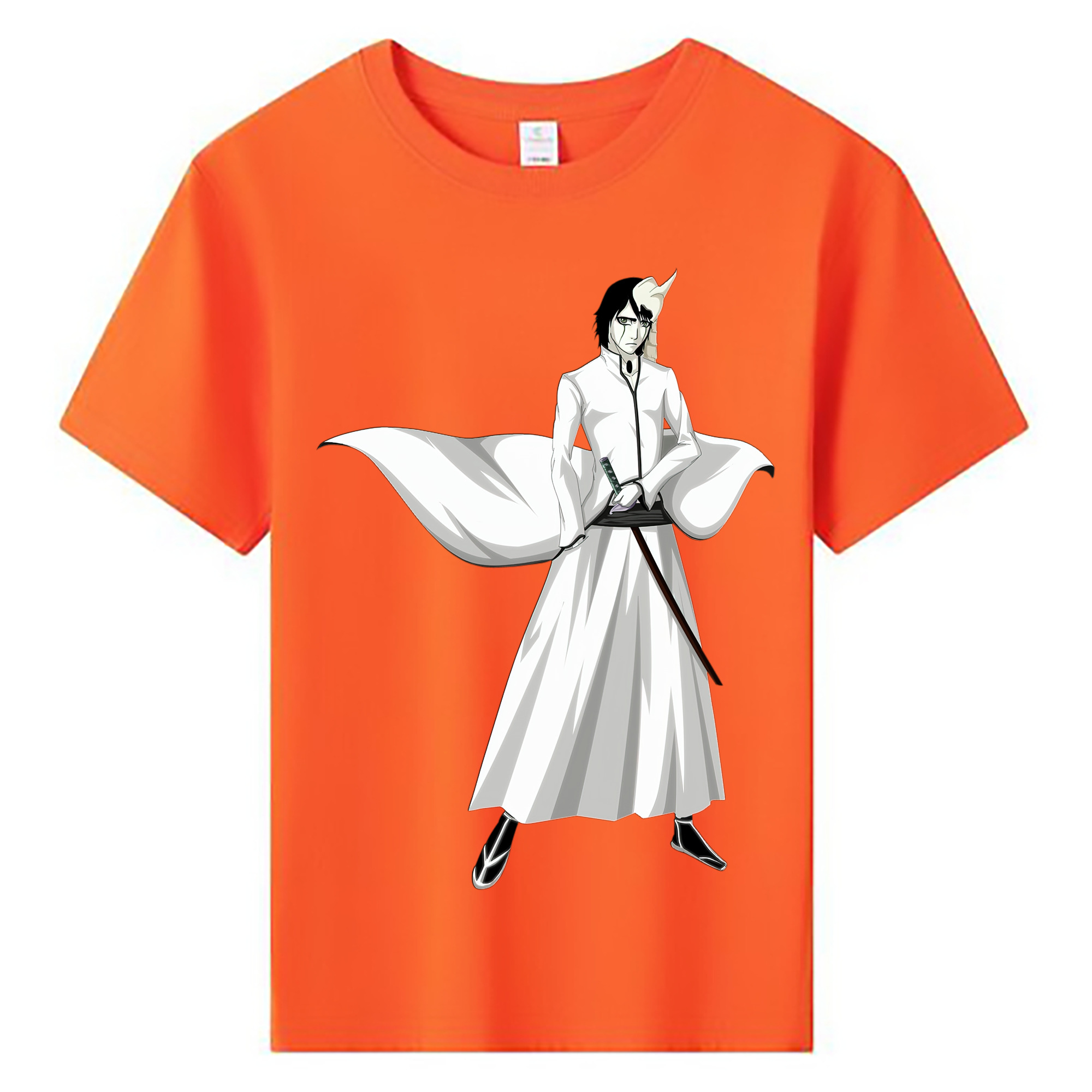 （画像用） ブリーチ ウルキオラ·シファー BLEACH Ulquiorra cifer 綿100％キッズTシャツ（フロントプリント）