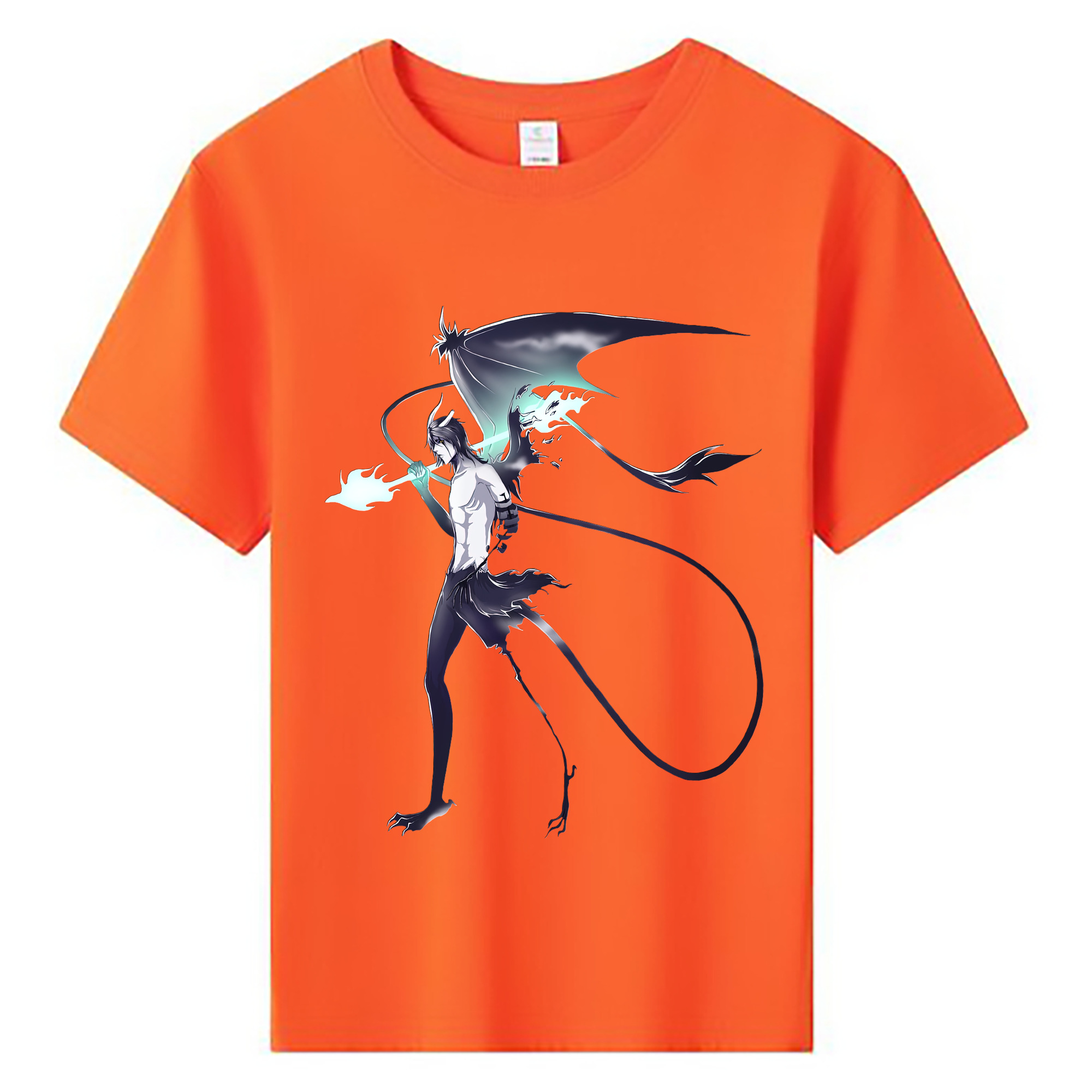 （画像用） ブリーチ ウルキオラ·シファー BLEACH Ulquiorra cifer 綿100％キッズTシャツ（フロントプリント）