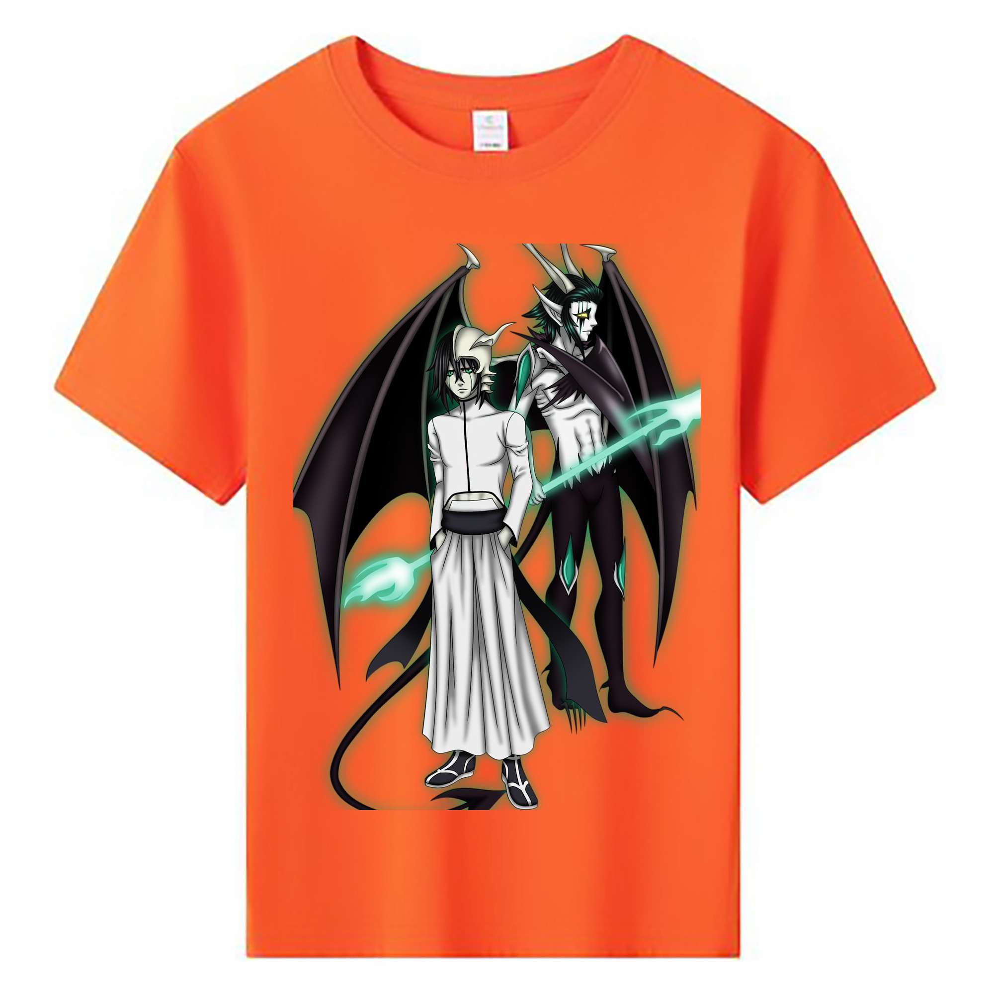 （画像用） ブリーチ ウルキオラ·シファー BLEACH Ulquiorra cifer 綿100％キッズTシャツ（フロントプリント）