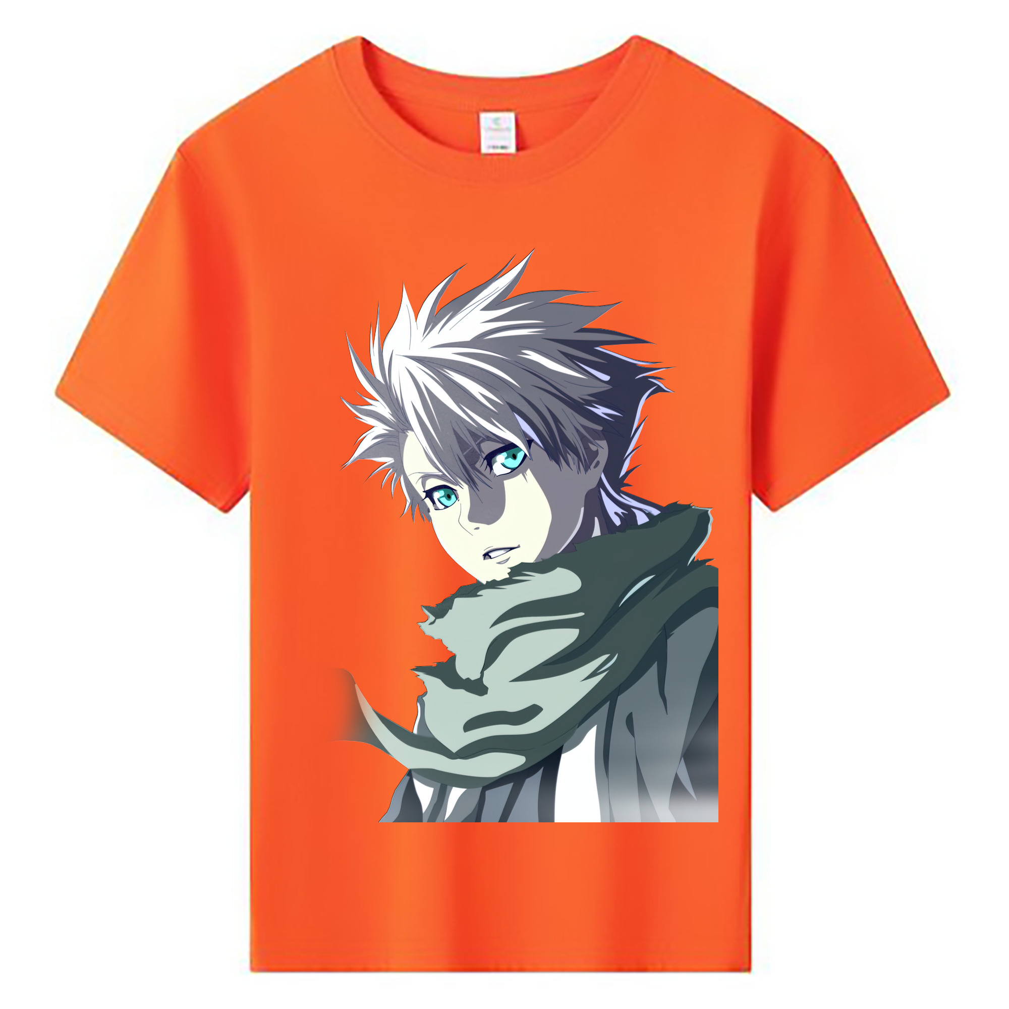 （画像用） ブリーチ 日番谷冬獅郎（ひつがや とうしろう） BLEACH Hitsugaya Toushirou 綿100％キッズTシャツ（フロントプリント）