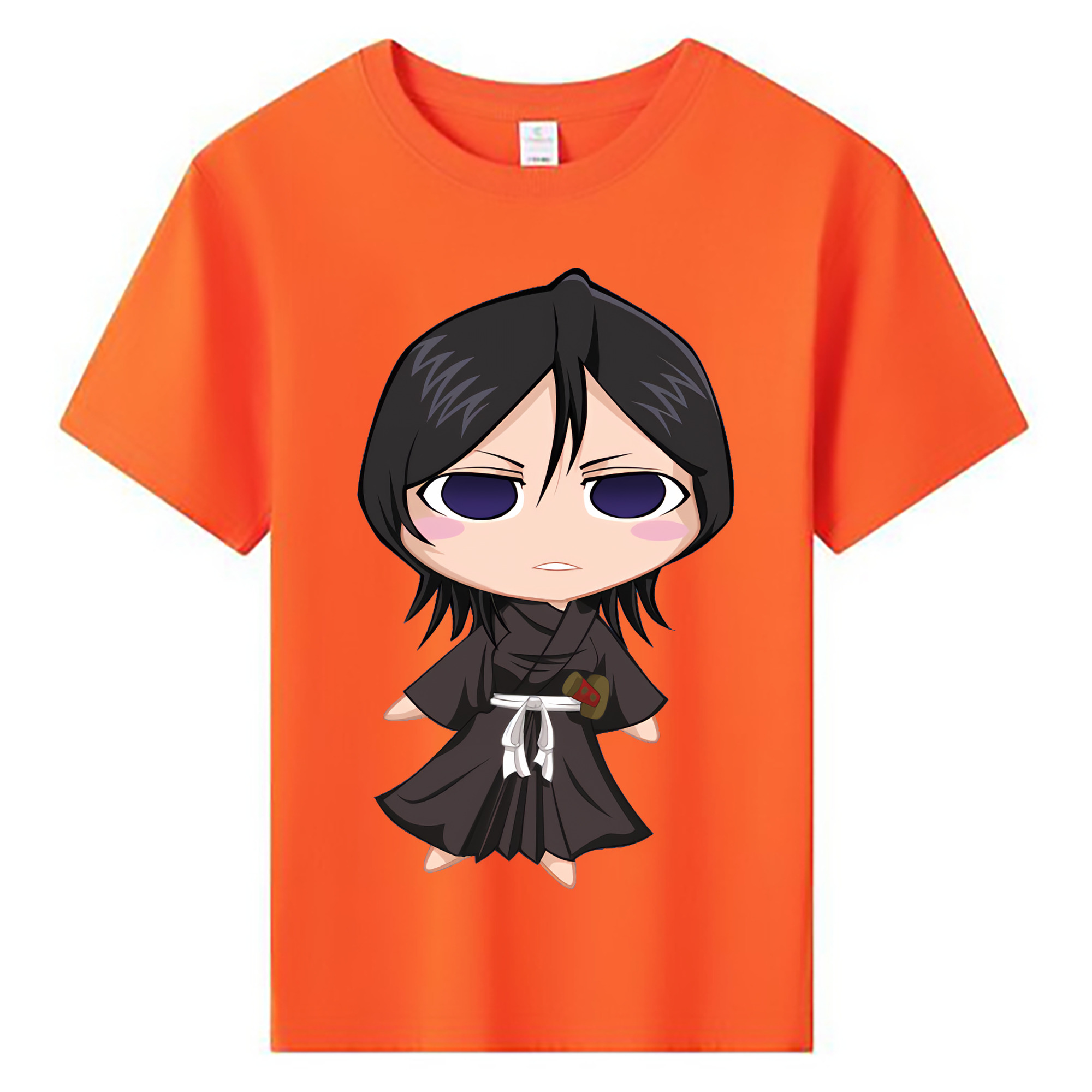 （画像用） ブリーチ 朽木ルキア BLEACH Kuchiki Rukia 綿100％キッズTシャツ（フロントプリント）