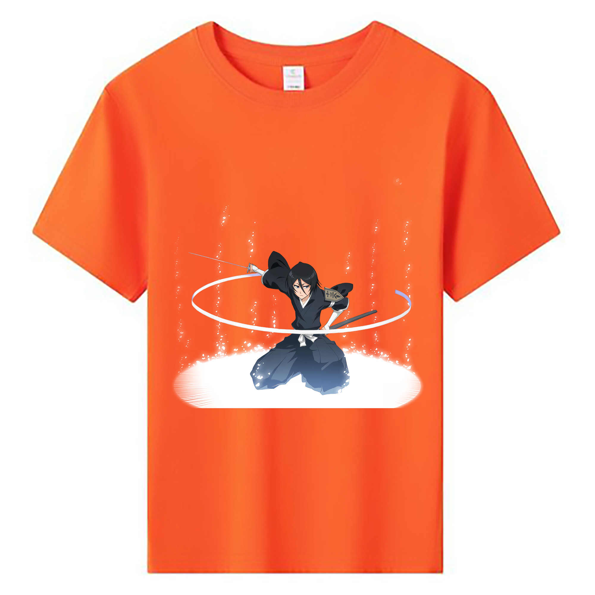 （画像用） ブリーチ 朽木ルキア BLEACH Kuchiki Rukia 綿100％キッズTシャツ（フロントプリント）