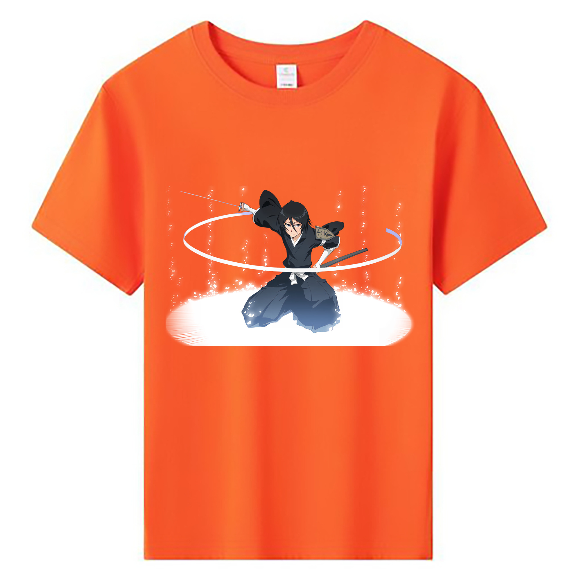 （画像用） ブリーチ 朽木ルキア BLEACH Kuchiki Rukia 綿100％キッズTシャツ（フロントプリント）