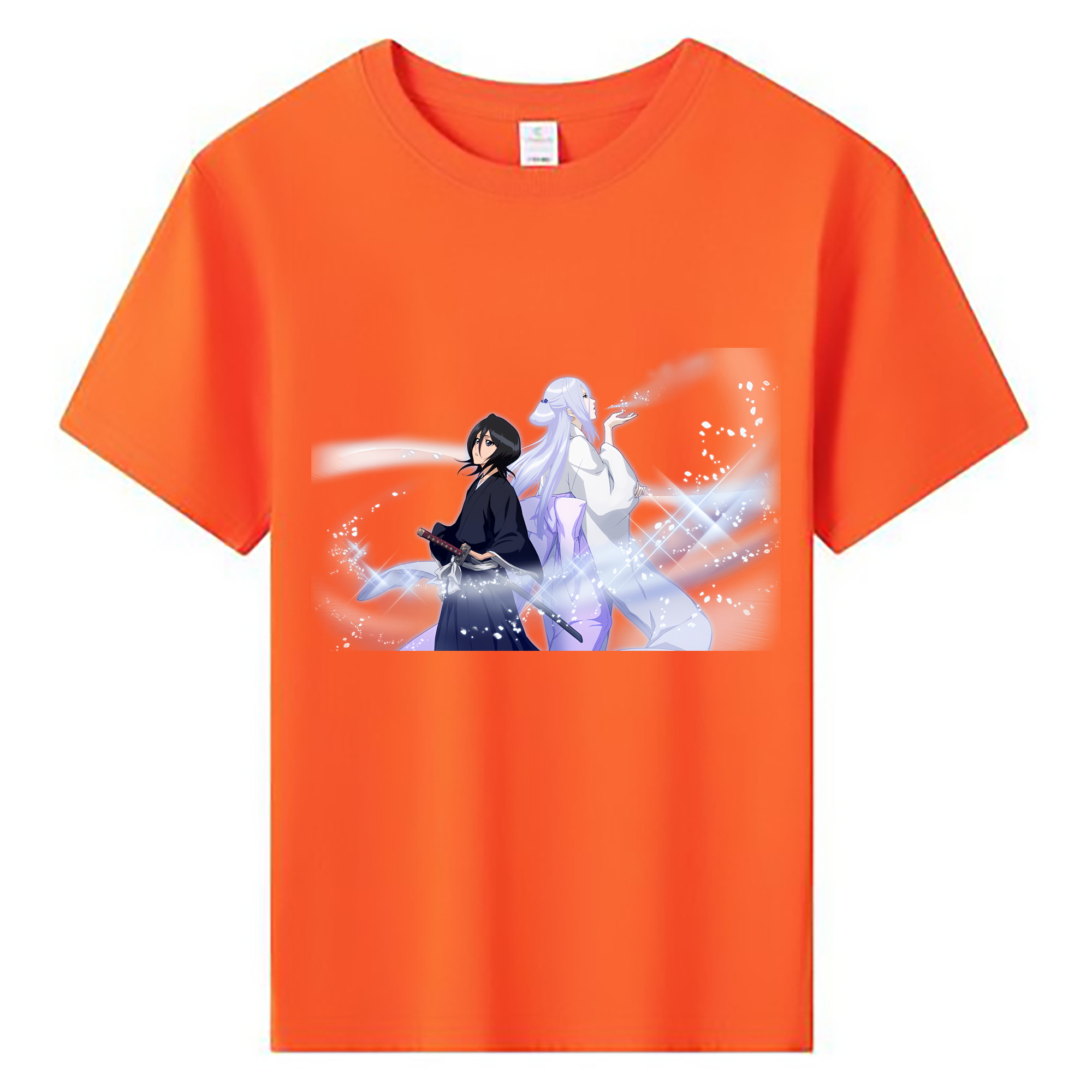（画像用） ブリーチ 朽木ルキア BLEACH Kuchiki Rukia 綿100％キッズTシャツ（フロントプリント）