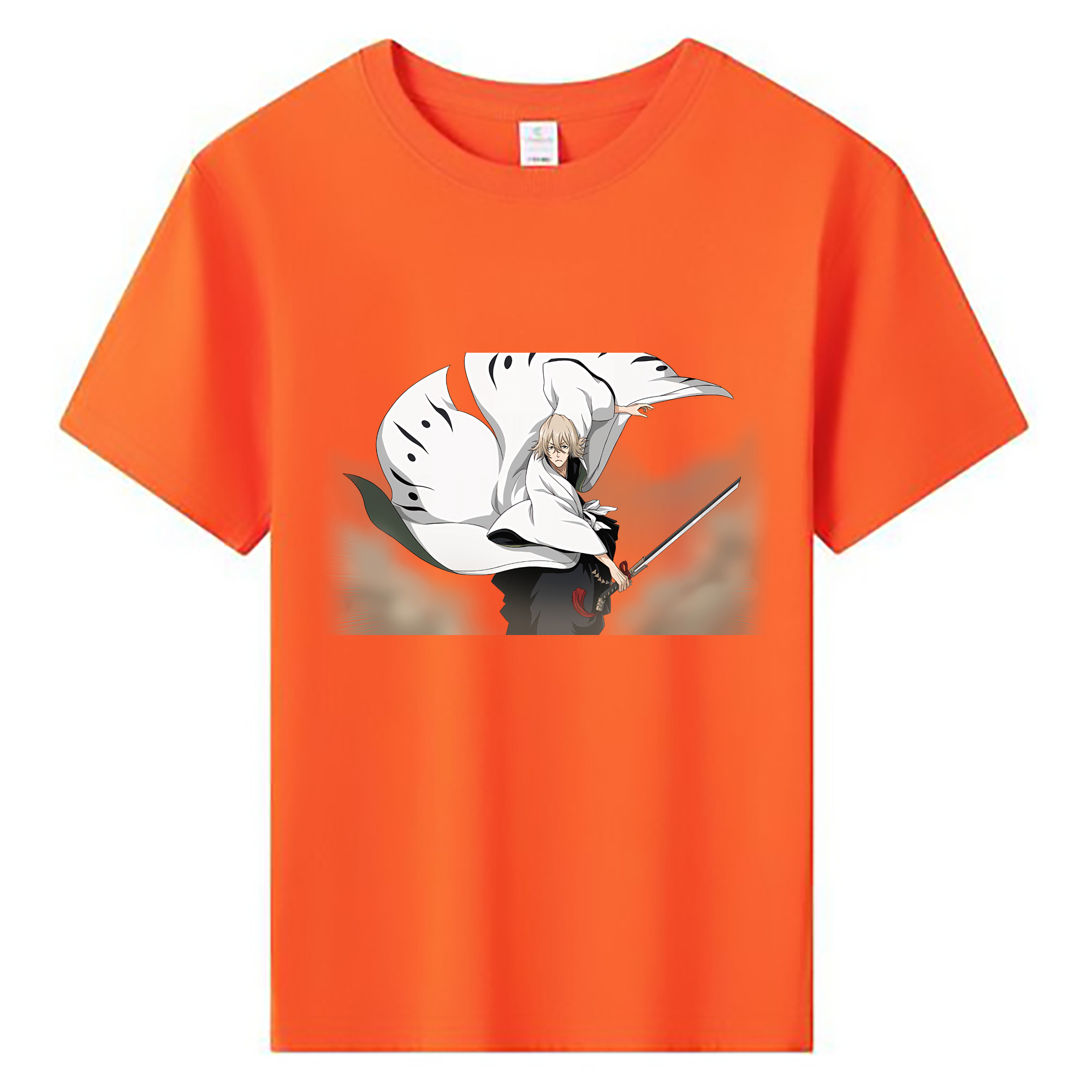 （画像用） "ブリーチ 浦原 喜助（うらはら きすけ） BLEACH Urahara Kisuke " 綿100％キッズTシャツ（フロントプリント）