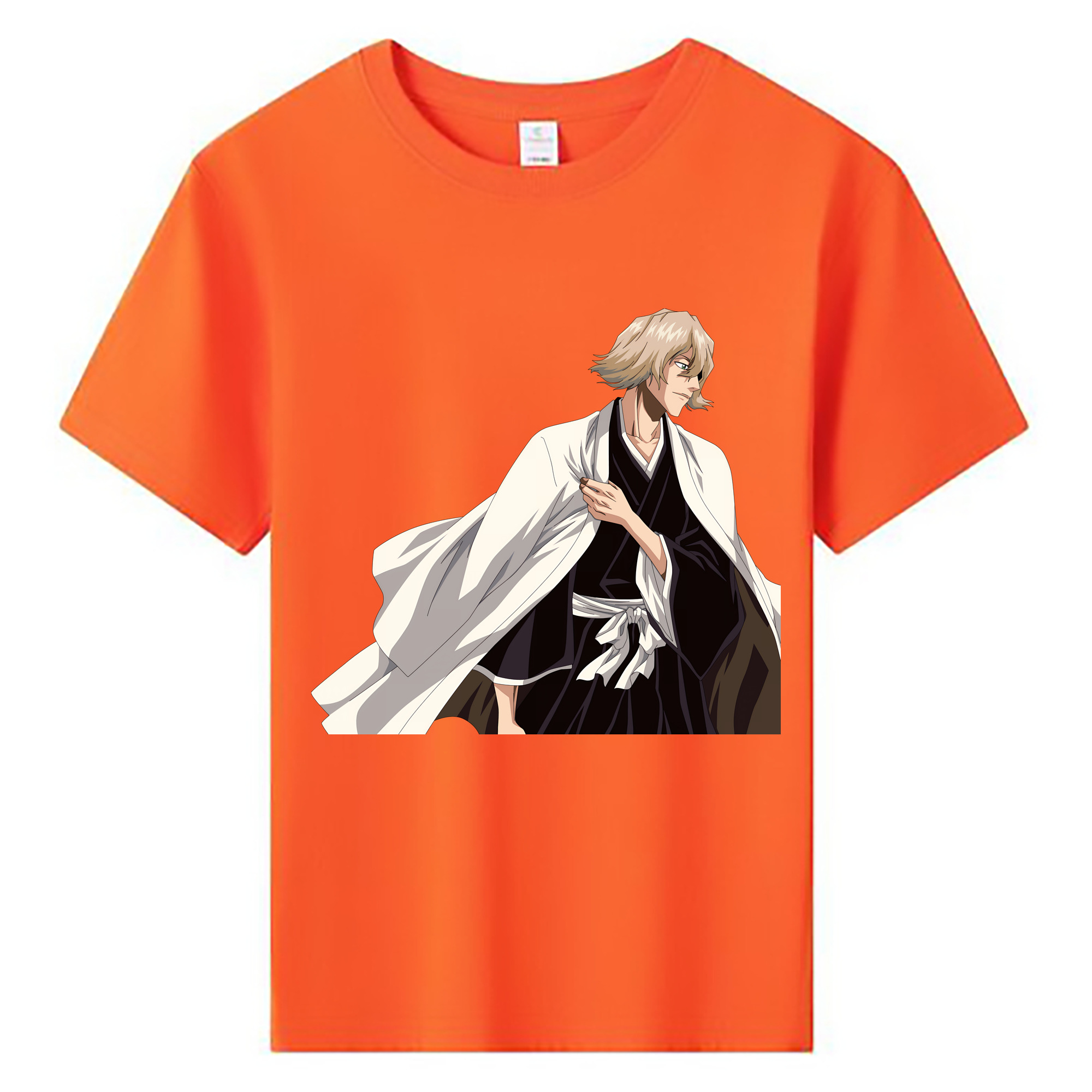 （画像用） "ブリーチ 浦原 喜助（うらはら きすけ） BLEACH Urahara Kisuke " 綿100％キッズTシャツ（フロントプリント）