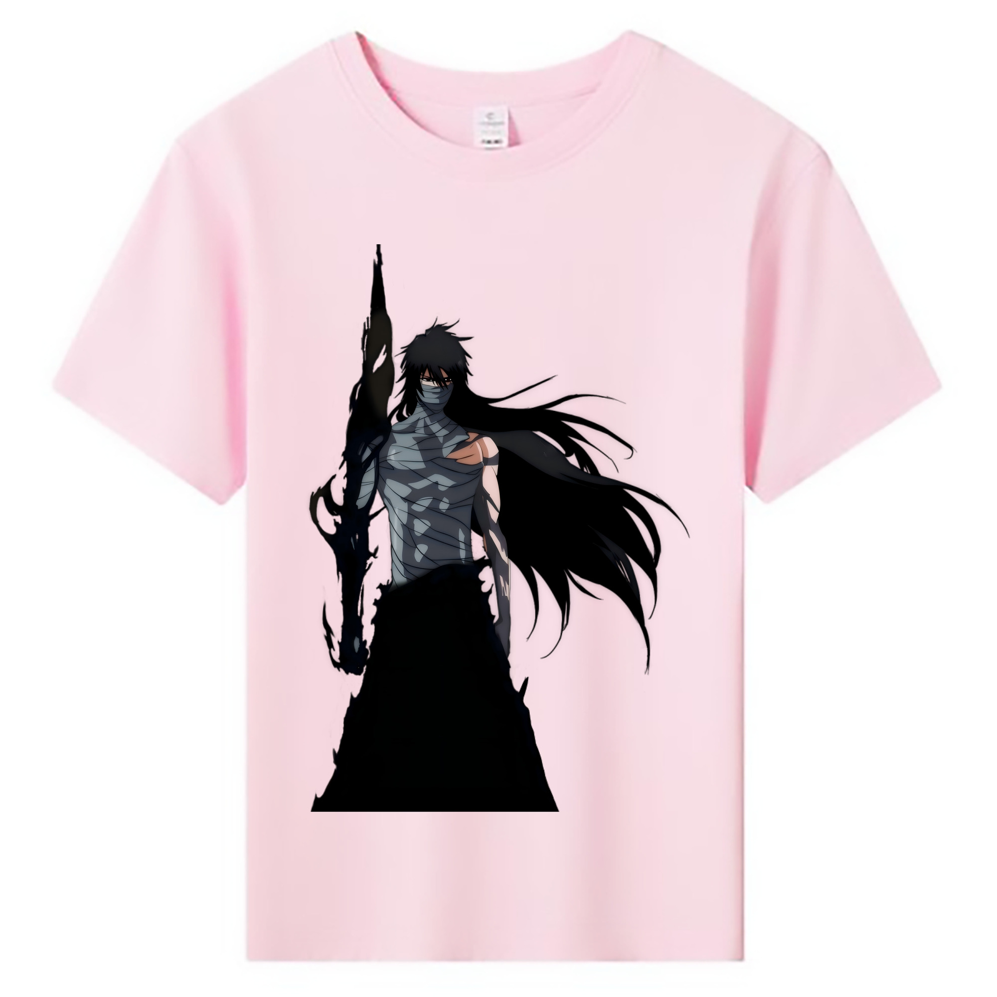 （画像用） ブリーチ 黒崎一護（くろさき いちご）BLEACH Kurosaki Ichigo 綿100％キッズTシャツ（フロントプリント）