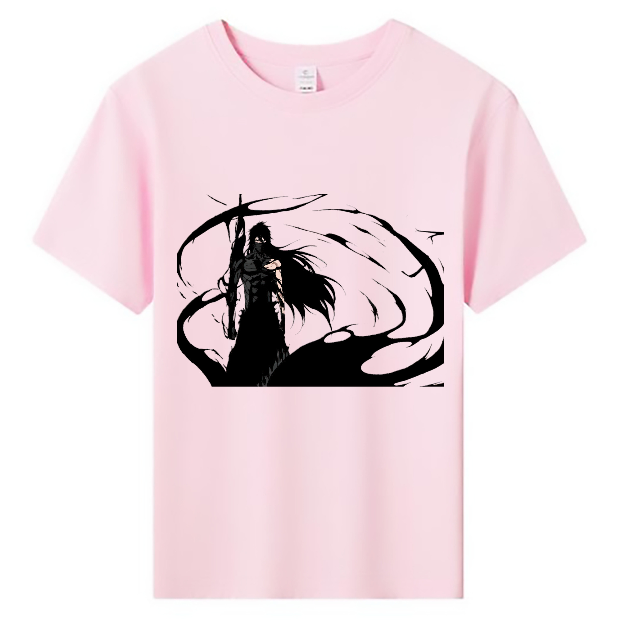 （画像用） ブリーチ 黒崎一護（くろさき いちご）BLEACH Kurosaki Ichigo 綿100％キッズTシャツ（フロントプリント）