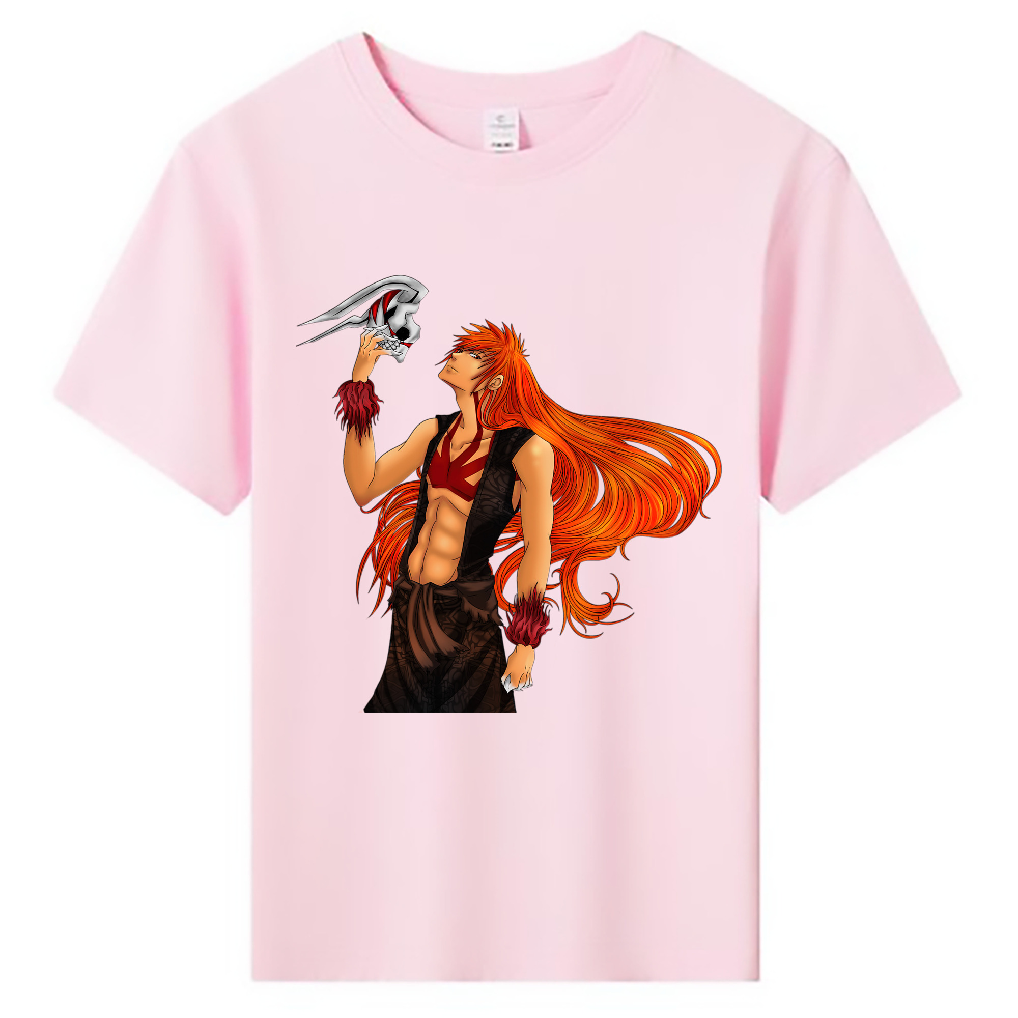 （画像用） ブリーチ 黒崎一護（くろさき いちご）BLEACH Kurosaki Ichigo 綿100％キッズTシャツ（フロントプリント）