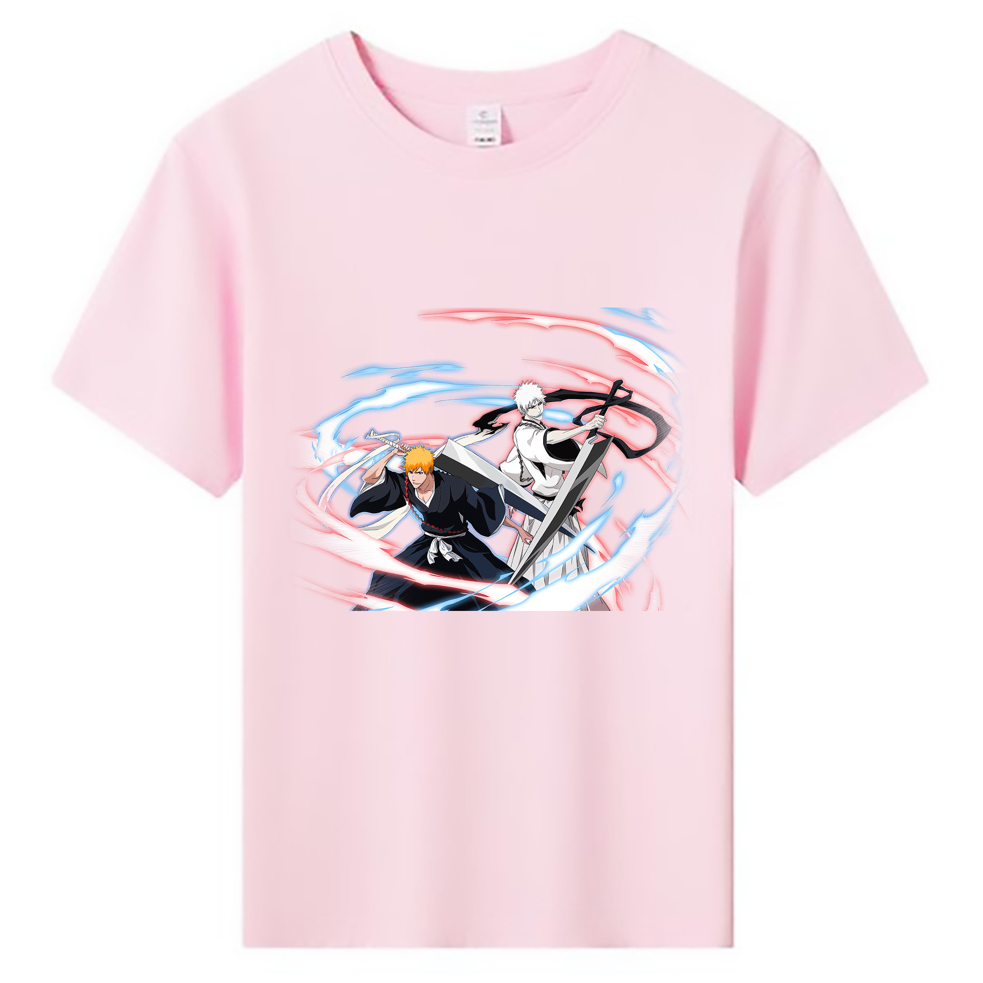 （画像用） ブリーチ 黒崎一護（くろさき いちご）BLEACH Kurosaki Ichigo 綿100％キッズTシャツ（フロントプリント）