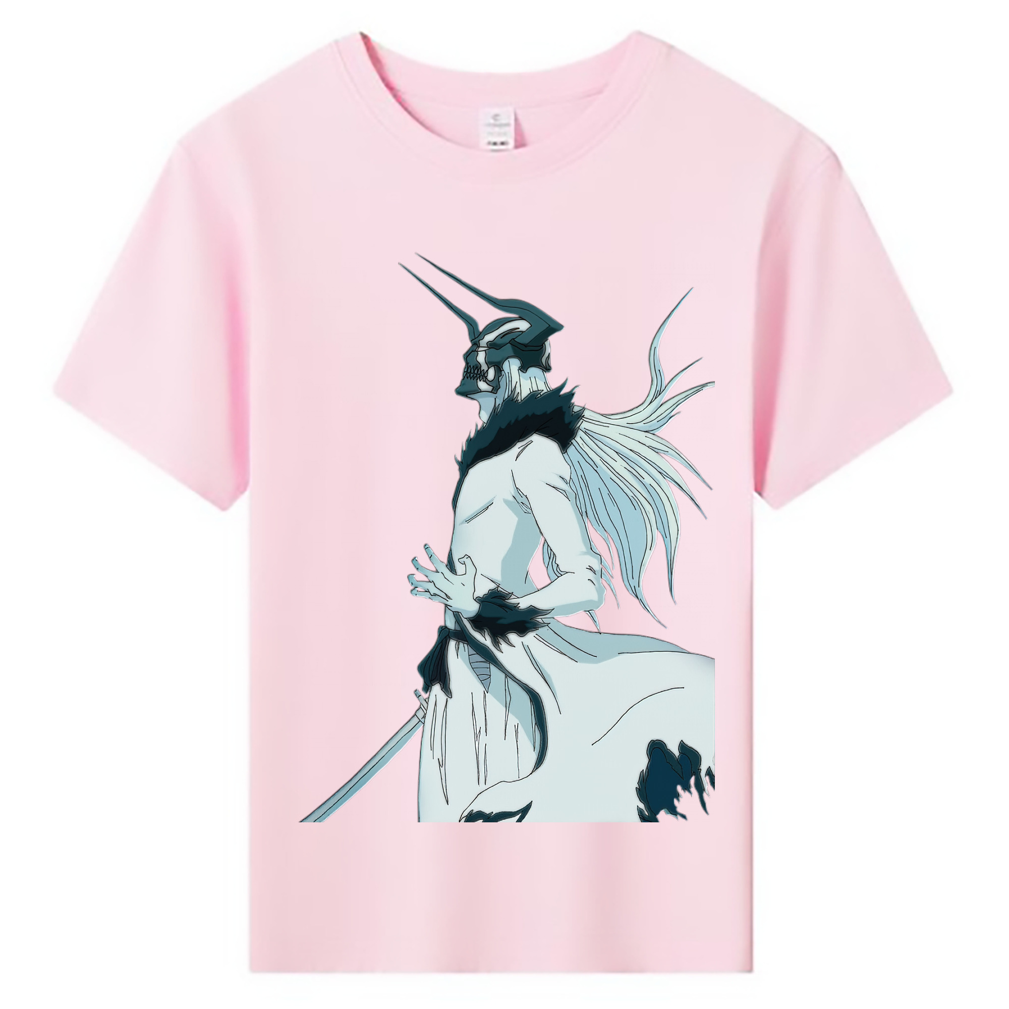 （画像用） ブリーチ 黒崎一護（くろさき いちご）BLEACH Kurosaki Ichigo 綿100％キッズTシャツ（フロントプリント）
