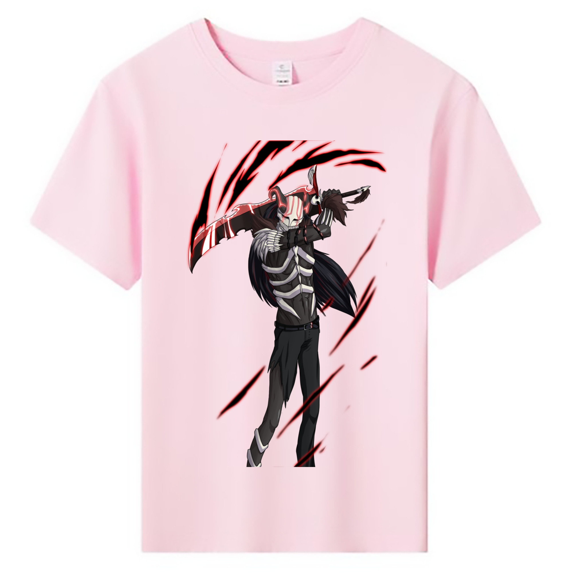 （画像用） ブリーチ 黒崎一護（くろさき いちご）BLEACH Kurosaki Ichigo 綿100％キッズTシャツ（フロントプリント）