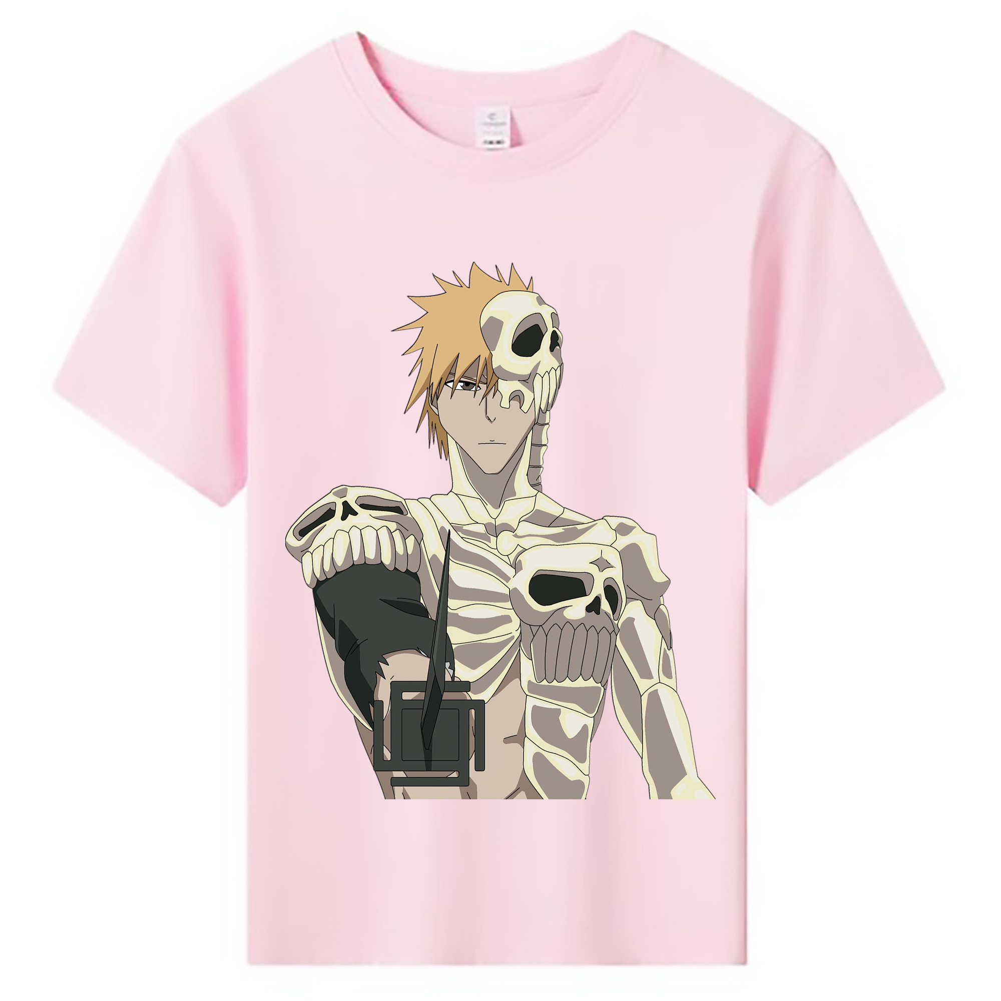 （画像用） ブリーチ 黒崎一護（くろさき いちご）BLEACH Kurosaki Ichigo 綿100％キッズTシャツ（フロントプリント）