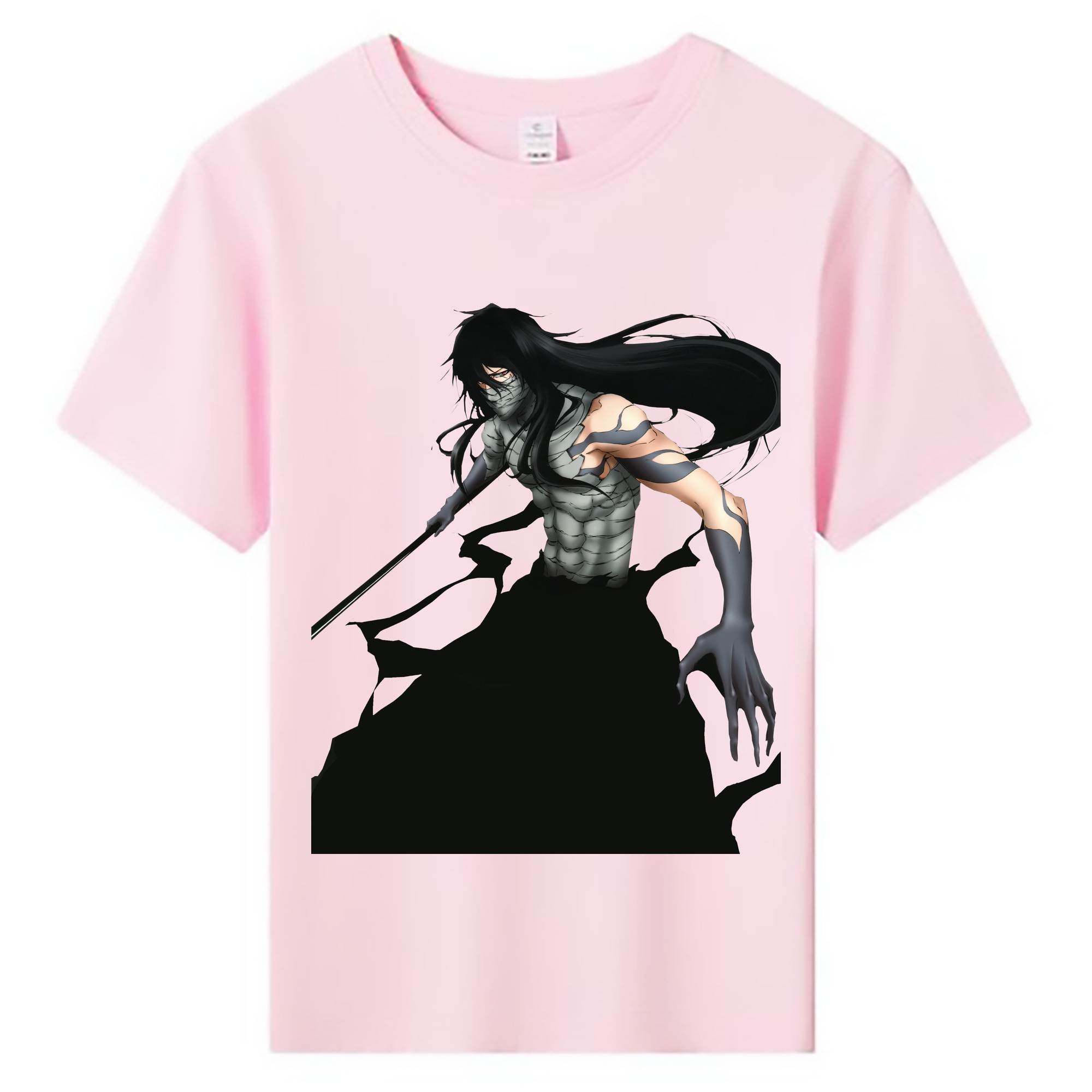 （画像用） ブリーチ 黒崎一護（くろさき いちご）BLEACH Kurosaki Ichigo 綿100％キッズTシャツ（フロントプリント）