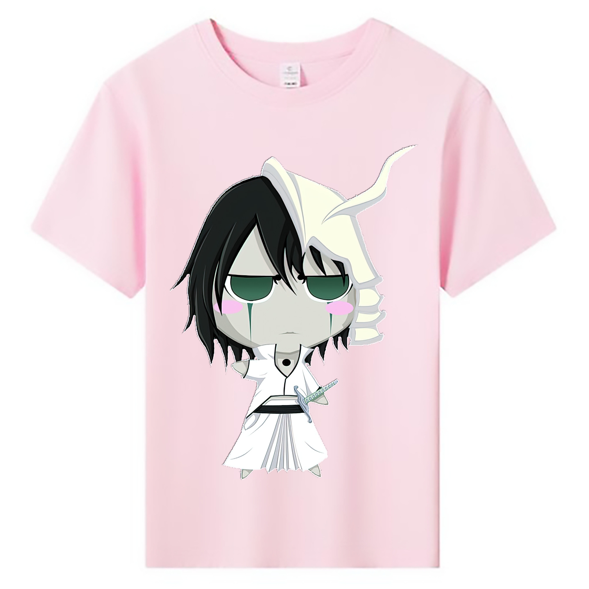 （画像用） ブリーチ ウルキオラ·シファー BLEACH Ulquiorra cifer 綿100％キッズTシャツ（フロントプリント）