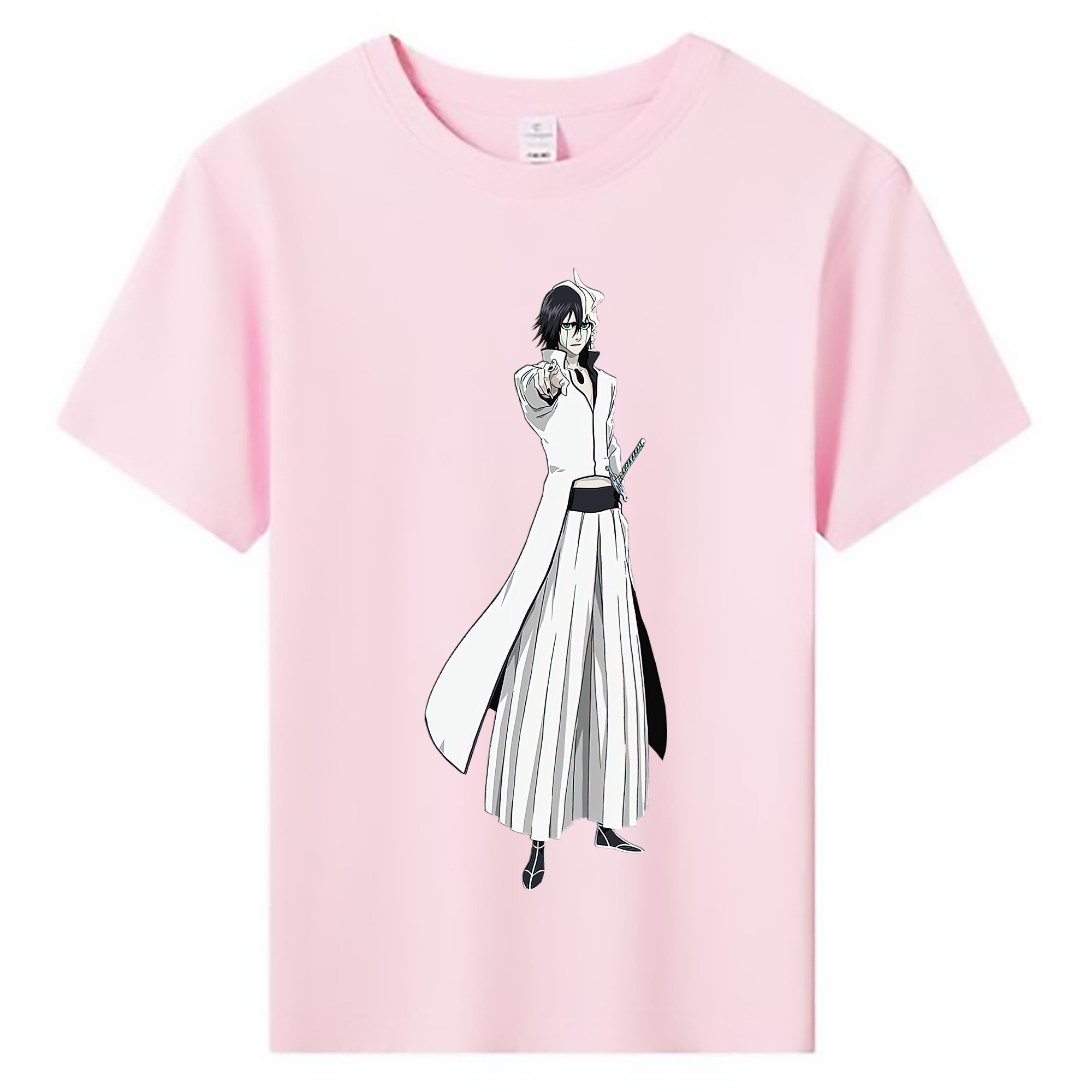 （画像用） ブリーチ ウルキオラ·シファー BLEACH Ulquiorra cifer 綿100％キッズTシャツ（フロントプリント）