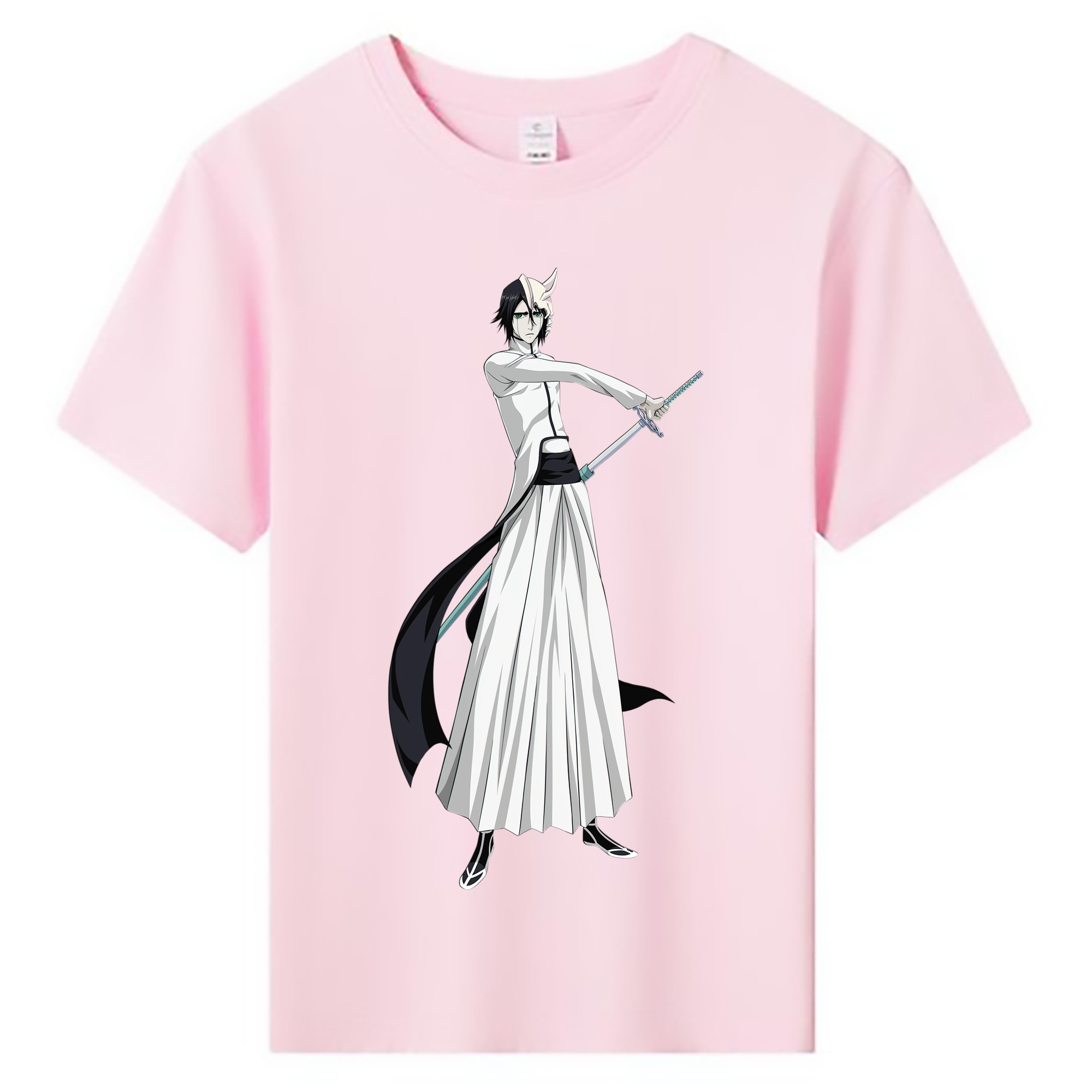 （画像用） ブリーチ ウルキオラ·シファー BLEACH Ulquiorra cifer 綿100％キッズTシャツ（フロントプリント）