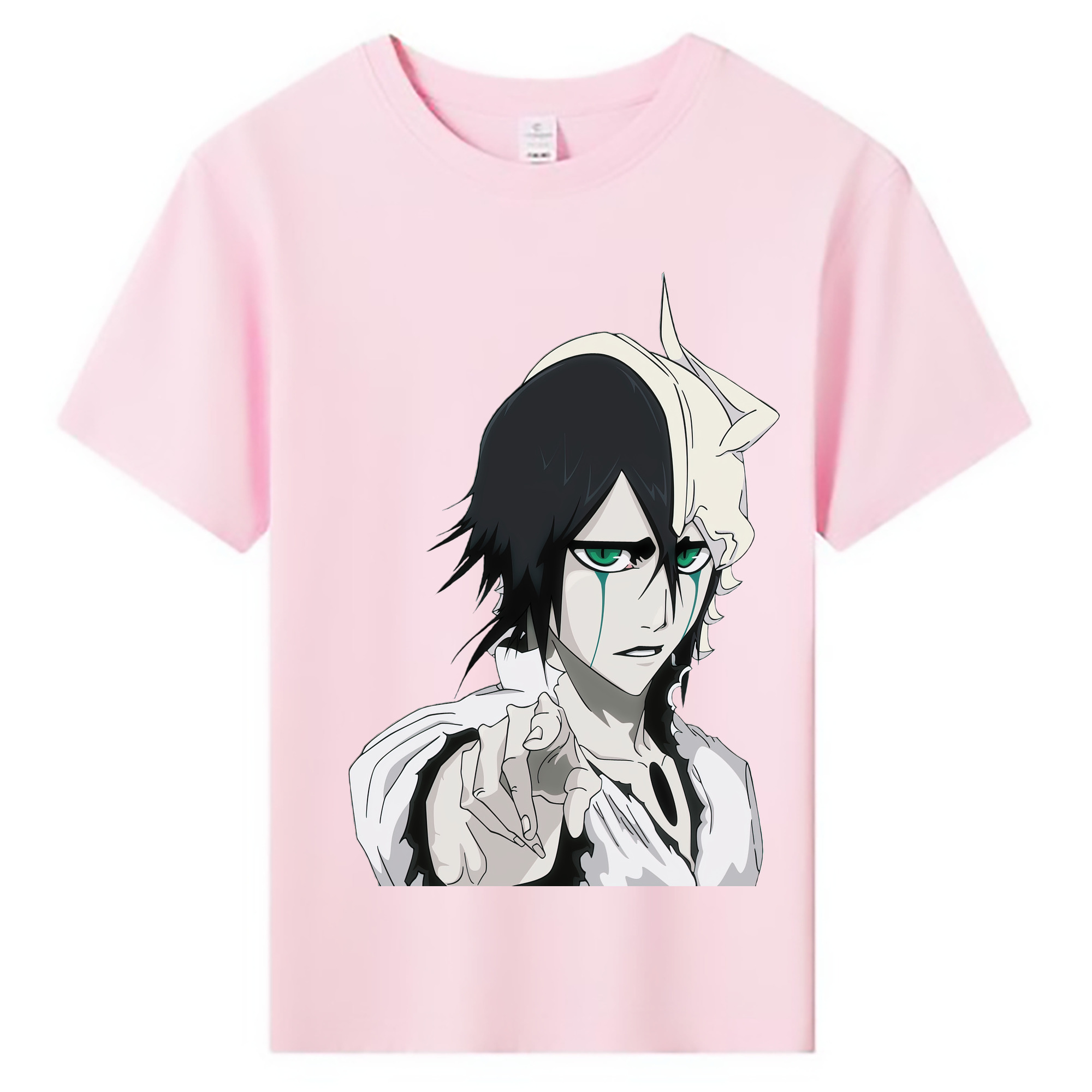 （画像用） ブリーチ ウルキオラ·シファー BLEACH Ulquiorra cifer 綿100％キッズTシャツ（フロントプリント）