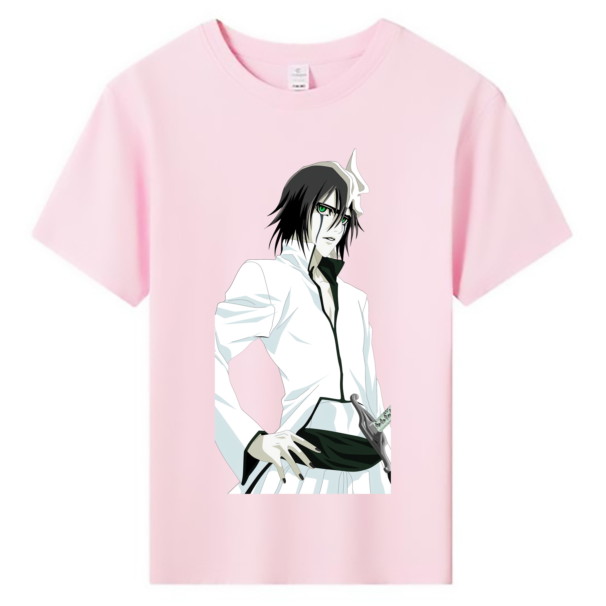 （画像用） ブリーチ ウルキオラ·シファー BLEACH Ulquiorra cifer 綿100％キッズTシャツ（フロントプリント）